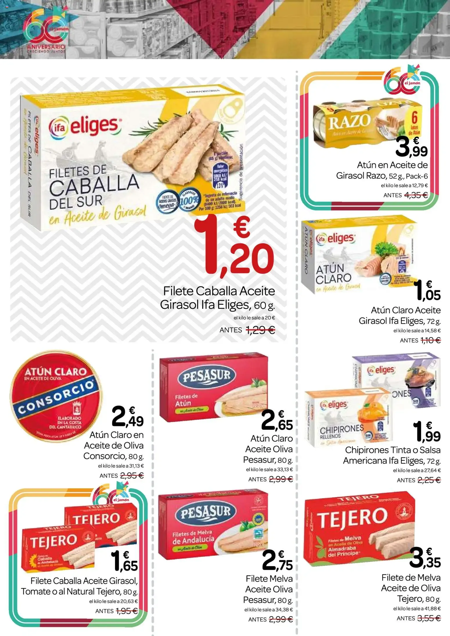 Catálogo de Supermercados El Jamón folleto 30/07/2026 - 26/08/2026 30 de julio al 26 de agosto 2026 - Página 18