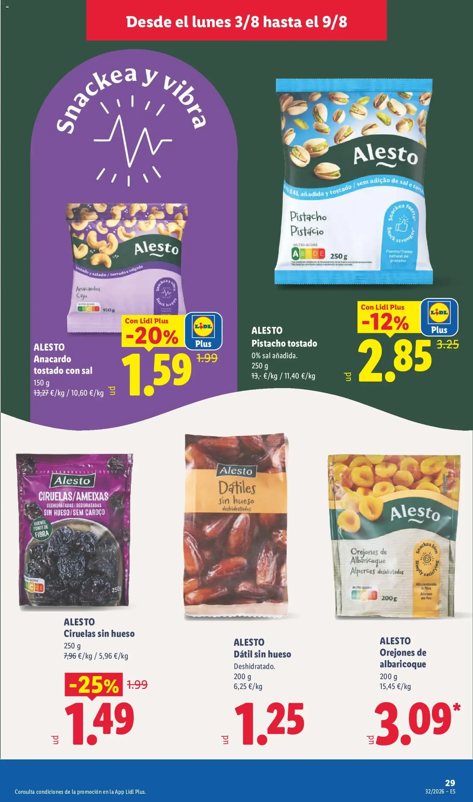 Catálogo de Lidl folleto del 03/08/2026 | Ofertas 3 de agosto al 9 de agosto 2026 - Página 31