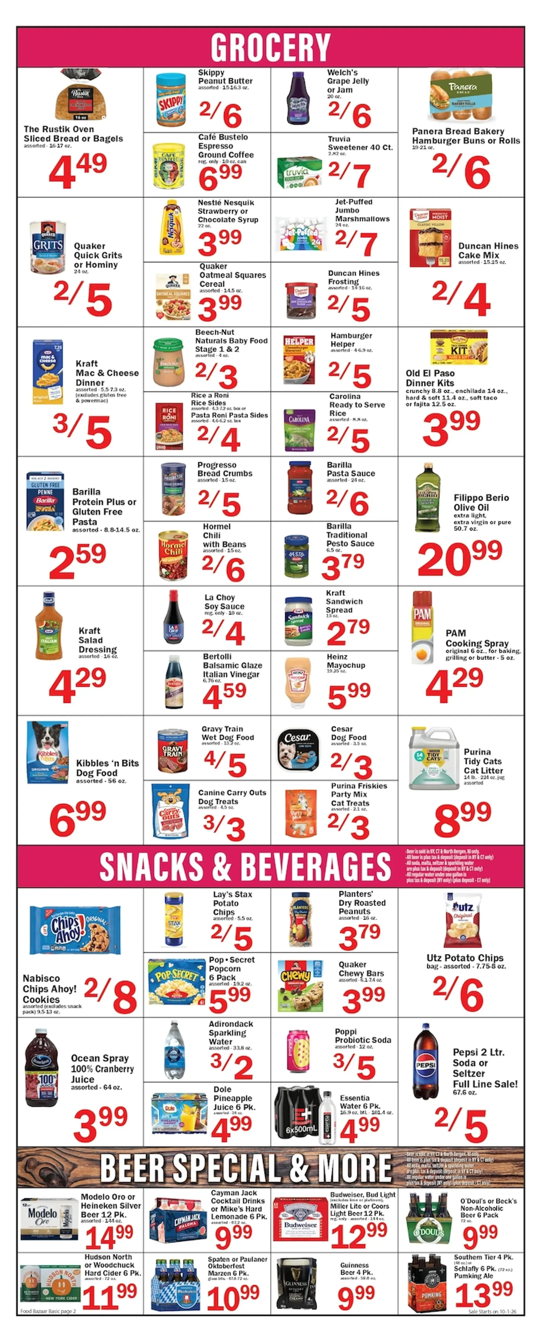 Weekly ad Food Bazaar Supermarket - Special Sales Event from October 1 to October 7 2026 - Page 2