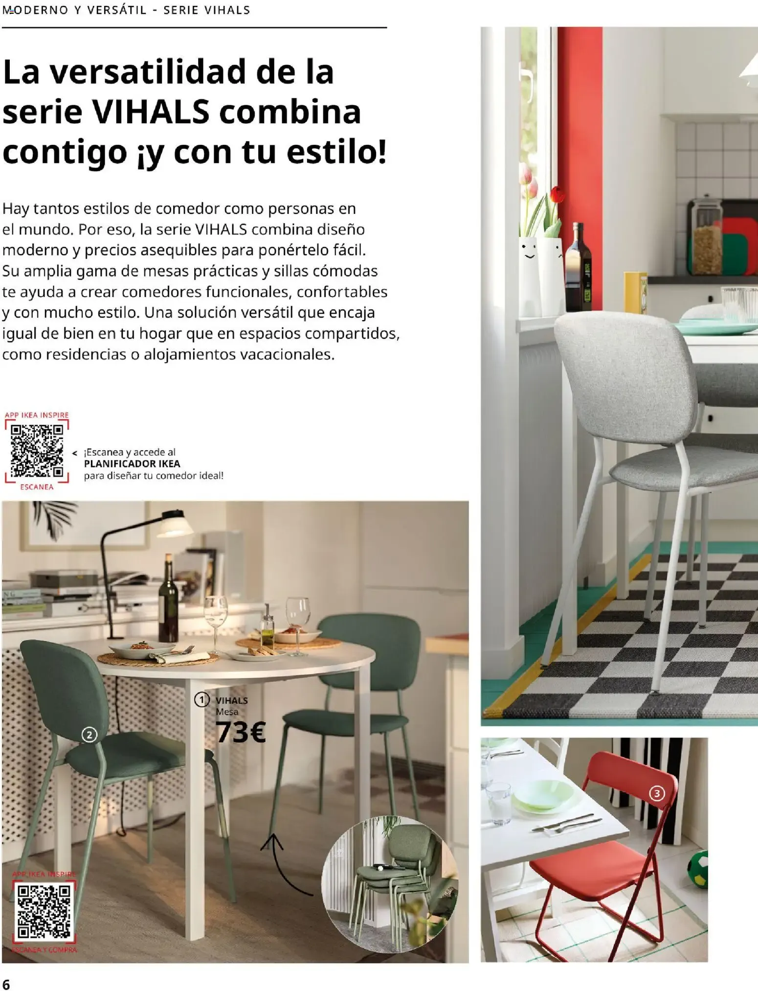 Catálogo de IKEA Comedores 6 de marzo al 31 de agosto 2026 - Página 6