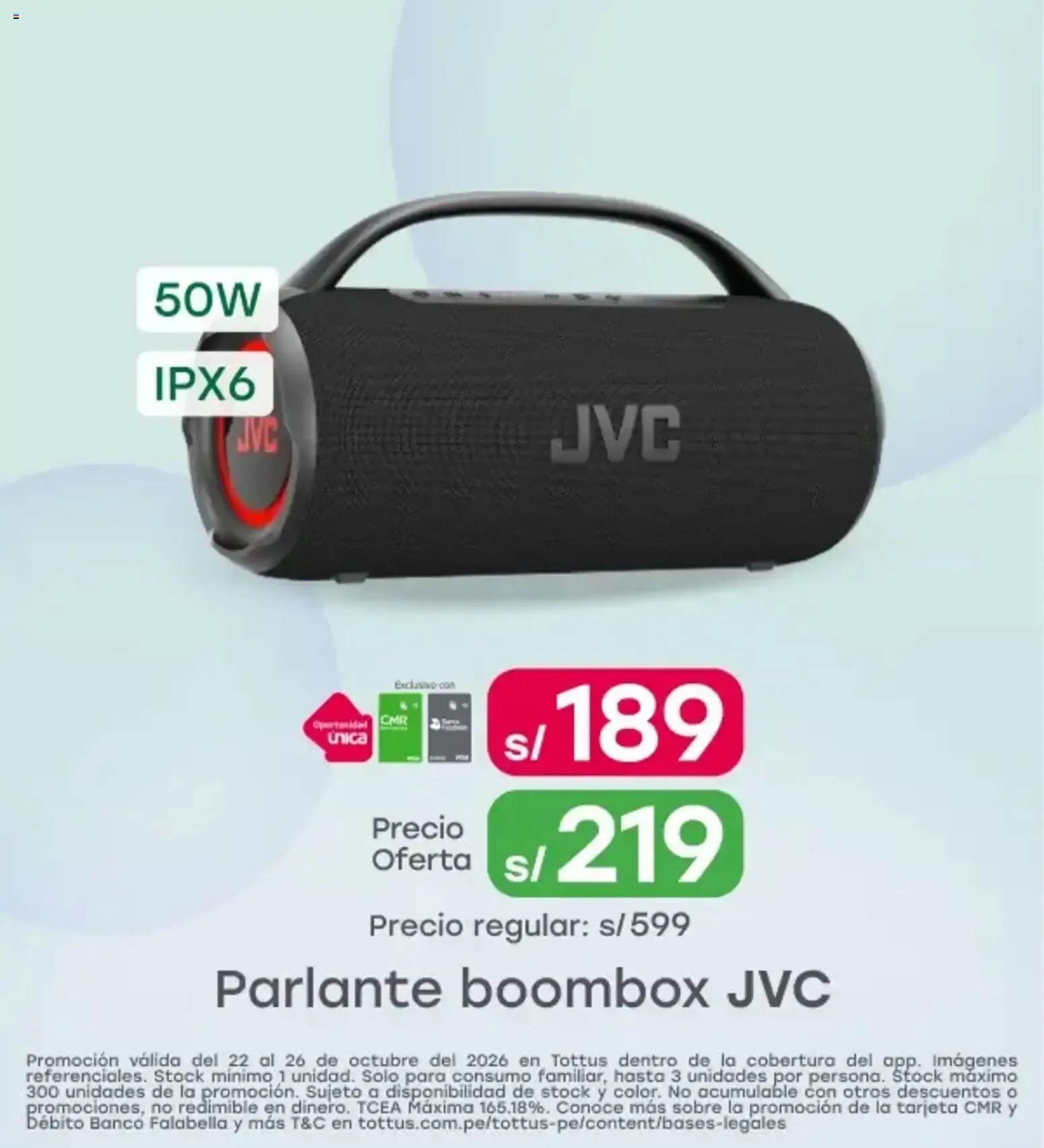 Catalogo de Tottus: Refrigeradora SBS Electrolux 22 de octubre al 26 de octubre 2026 - Pag 8