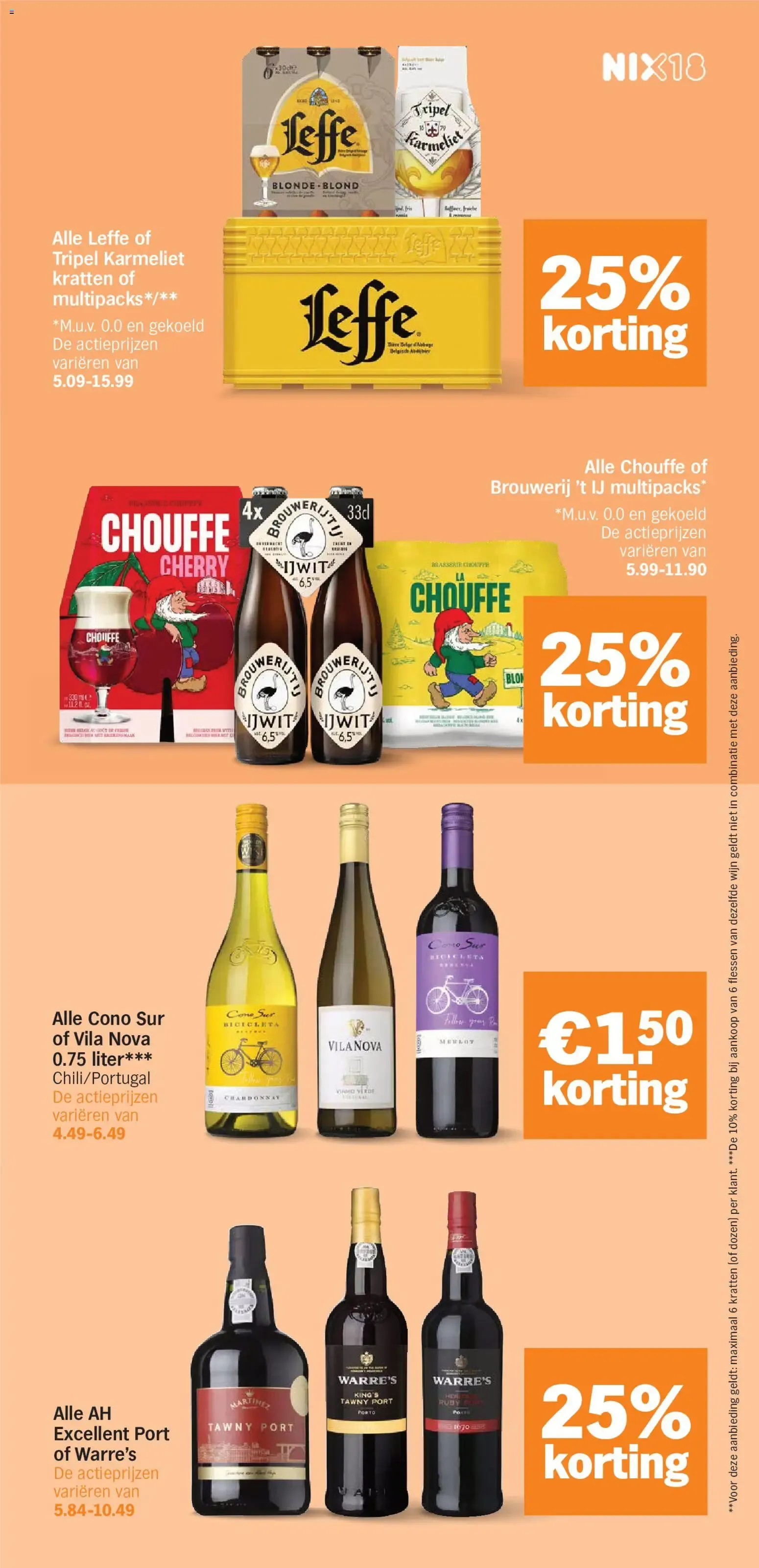 AH Bonus: 1+1 gratis en pasta's y salsas van 26 oktober tot 1 november 2026 - Folder pagina 23