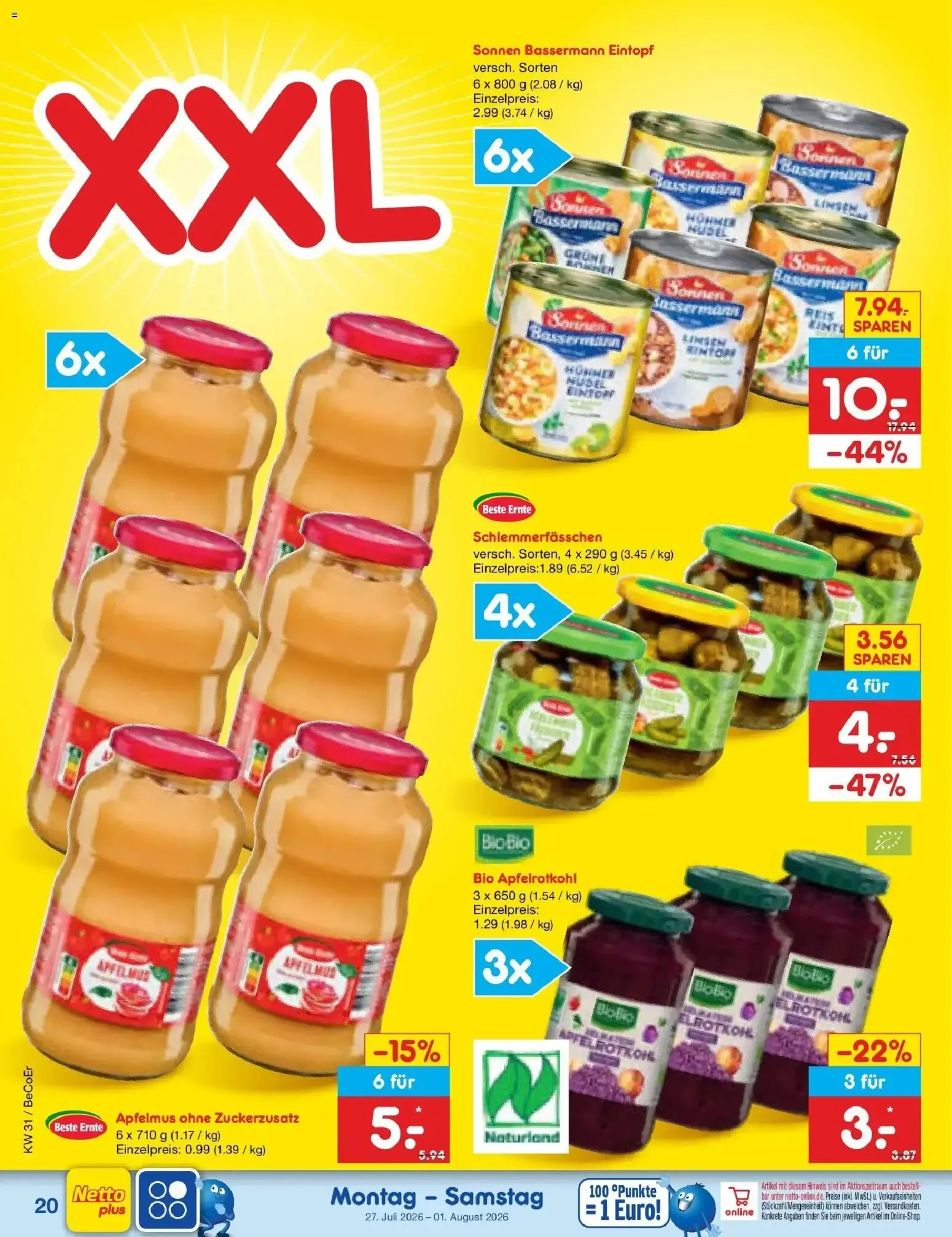 Netto Marken-Discount Prospekt Leipzig (ab 27.07.2026) » Angebote von 27. Juli bis 1. August 2026 - Prospekt seite 32