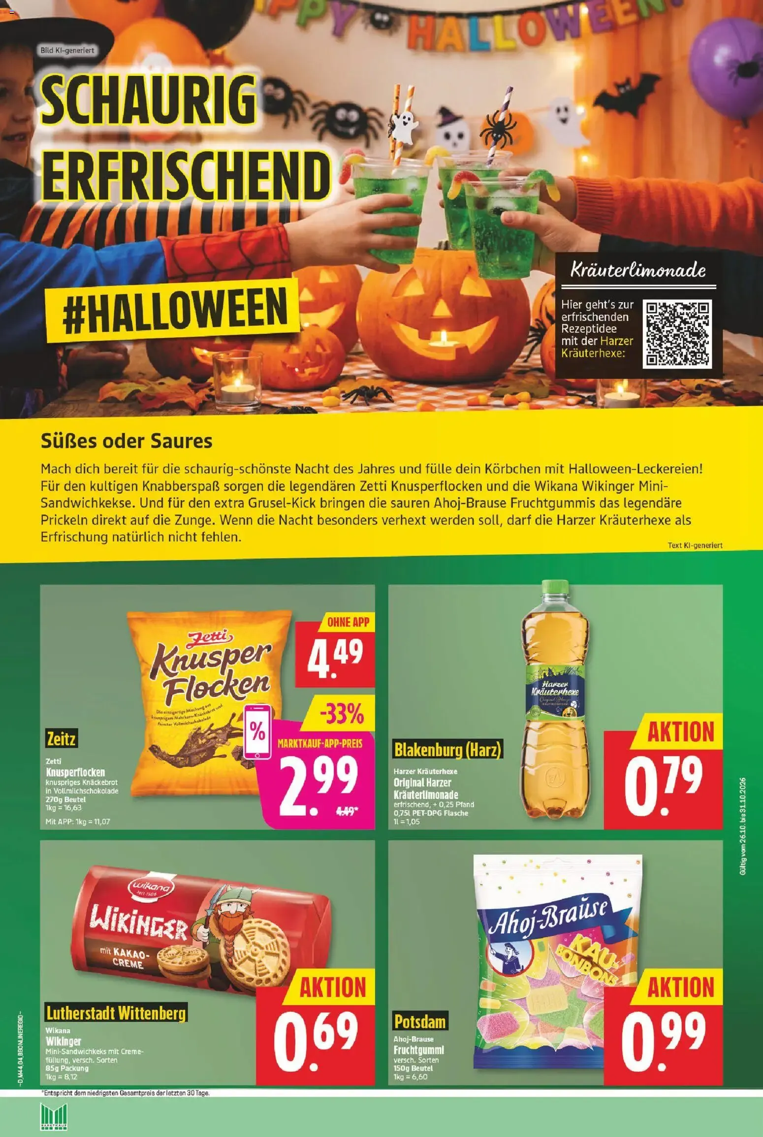 Marktkauf Prospekt (ab 26.10.2026) » Angebote online von 26. Oktober bis 31. Oktober 2026 - Prospekt seite 21