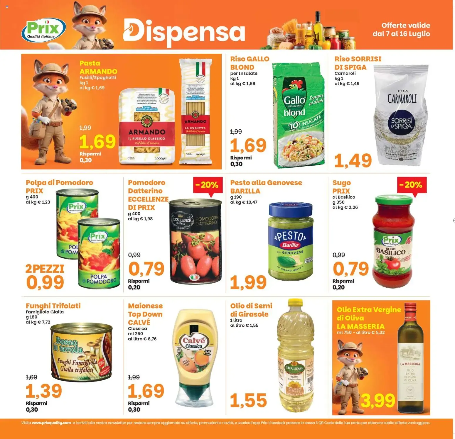 Prix volantino dal 07/07/2026 - online Offerte da 7 luglio a 16 luglio di 2026 - Pagina del volantino 11