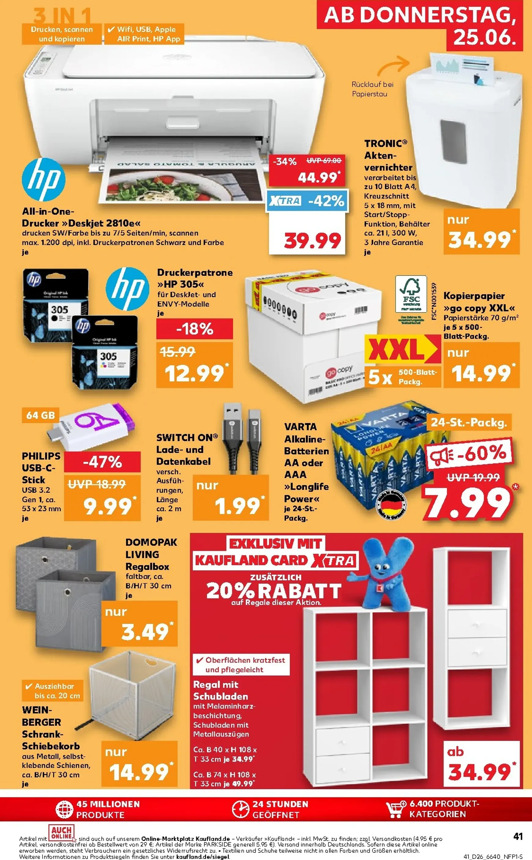 Neuer Kaufland Prospekt – von Donnerstag 25.06.2026 bis Mittwoch 01.07.2026 von 25. Juni bis 1. Juli 2026 - Prospekt seite 42