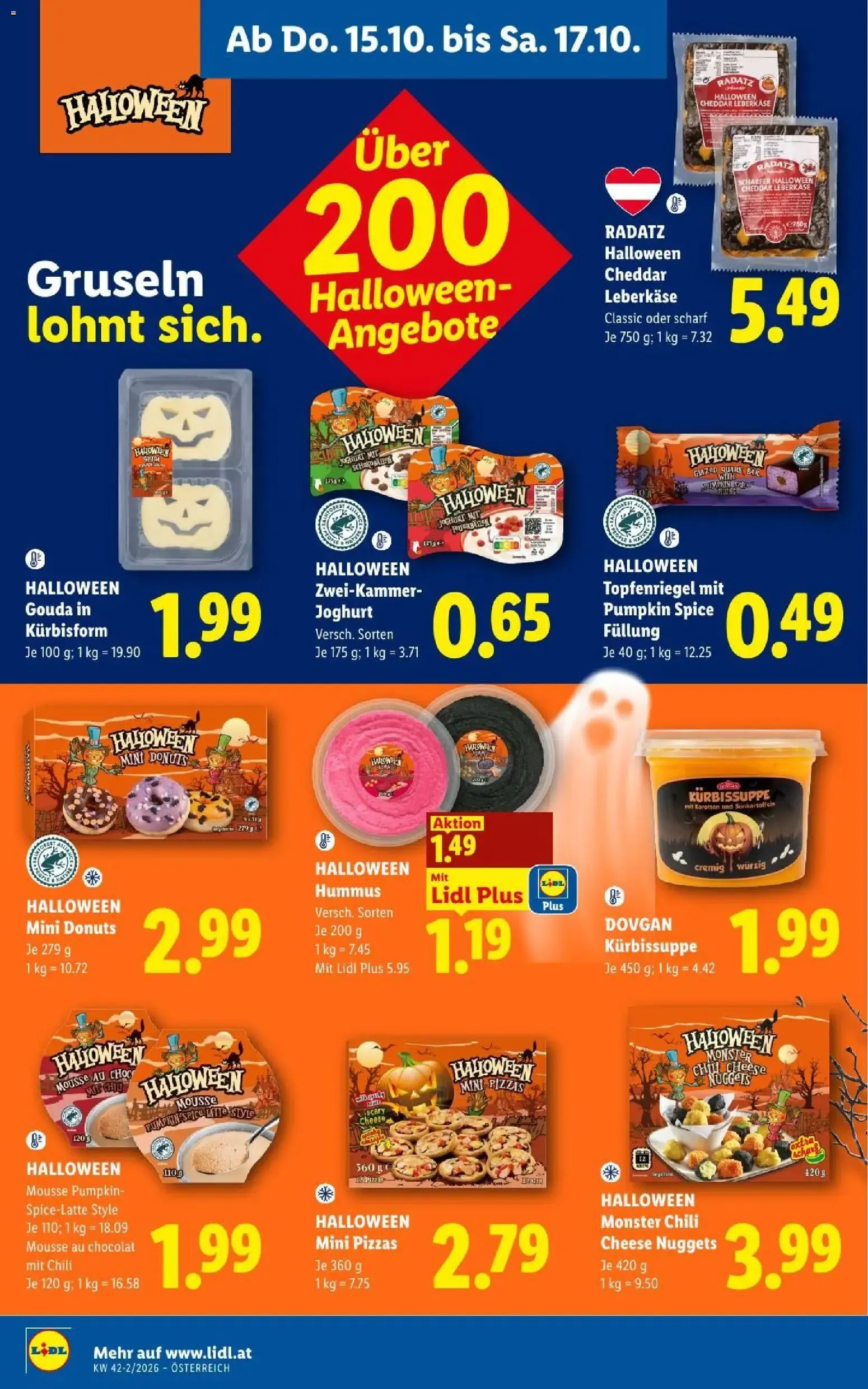 Lidl Flugblatt ab 15.10.2026 - Angebote ab donnerstag von 15. Oktober bis 17. Oktober 2026 - Flugblätt seite  14
