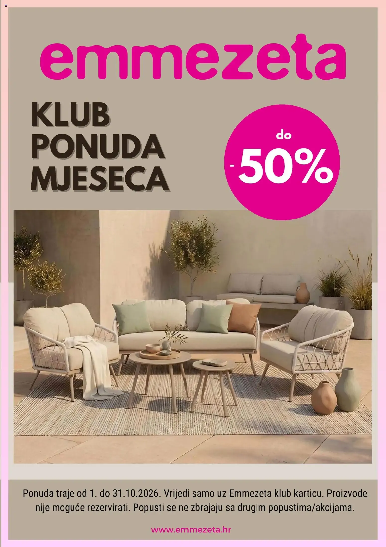 Katalog Emmezeta: Klub Ponuda Mjeseca od 1. listopada do 31. listopada 2026. - Pregled Stranica 1