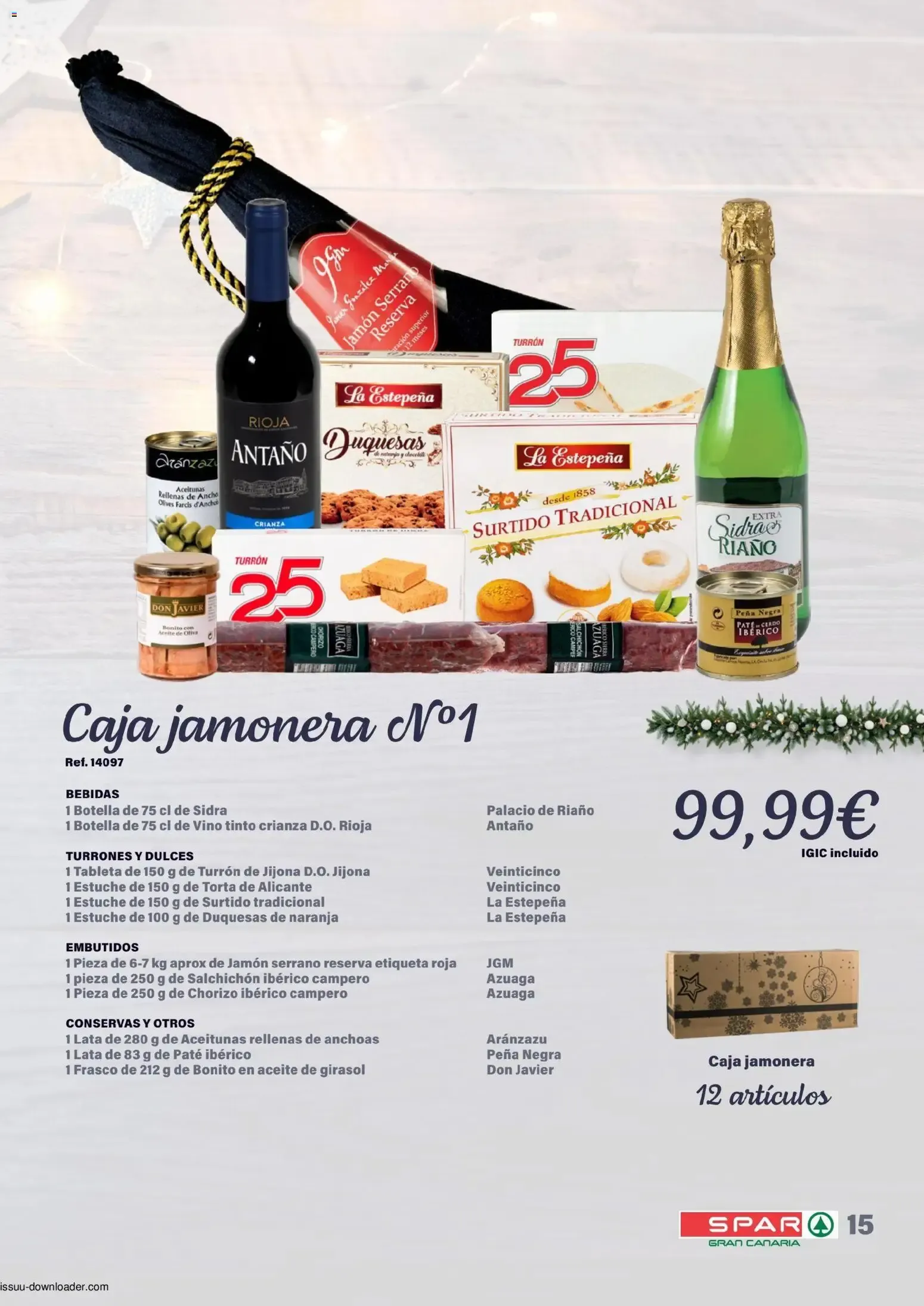 Catálogo de Spar Cestas y Lotes 30/10/2026 - 07/01/2027 30 de octubre al 7 de enero 2027 - Página 15