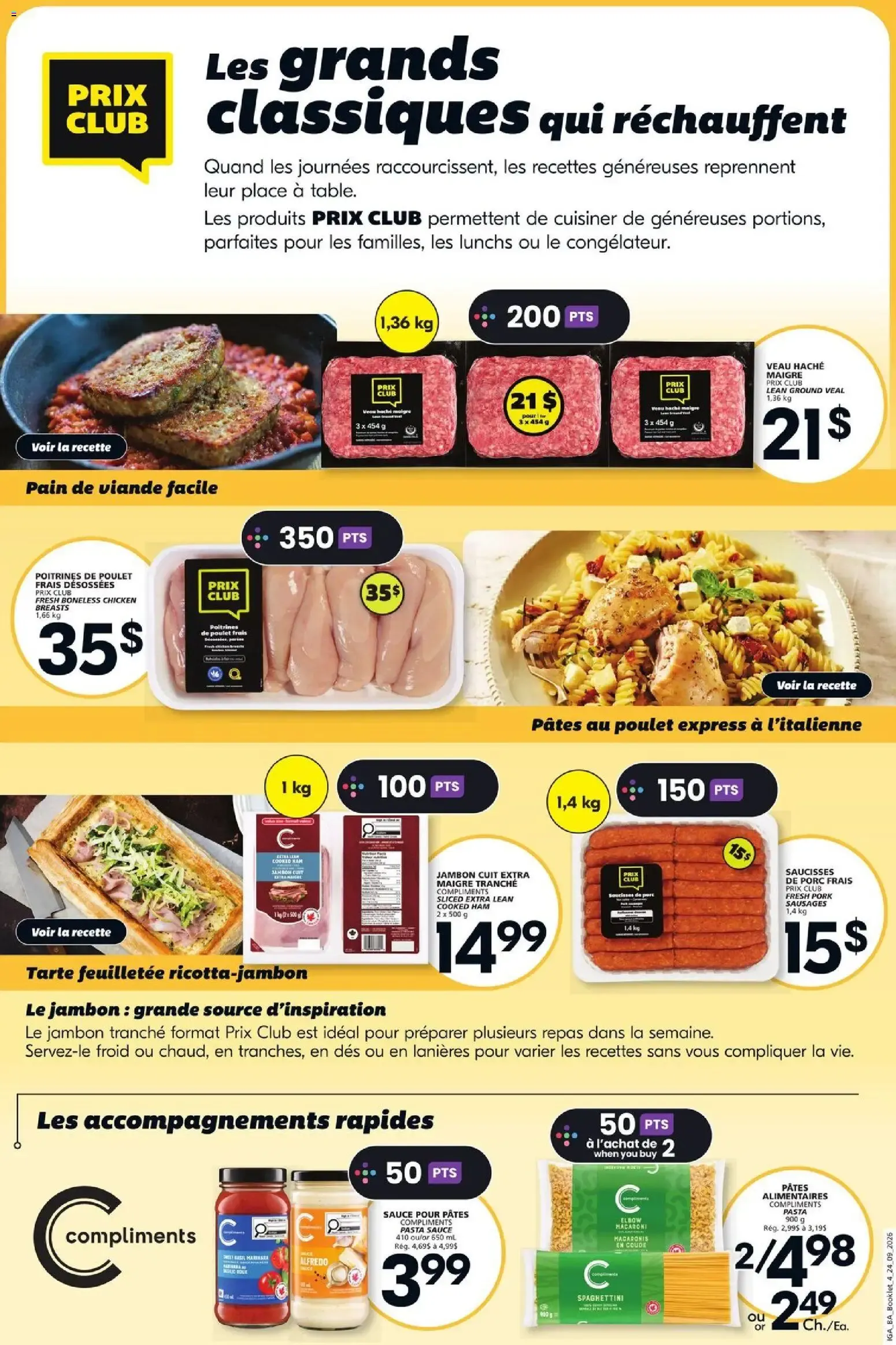 L'automne à savourer from September 24 to September 30 2026 - flyer page 4