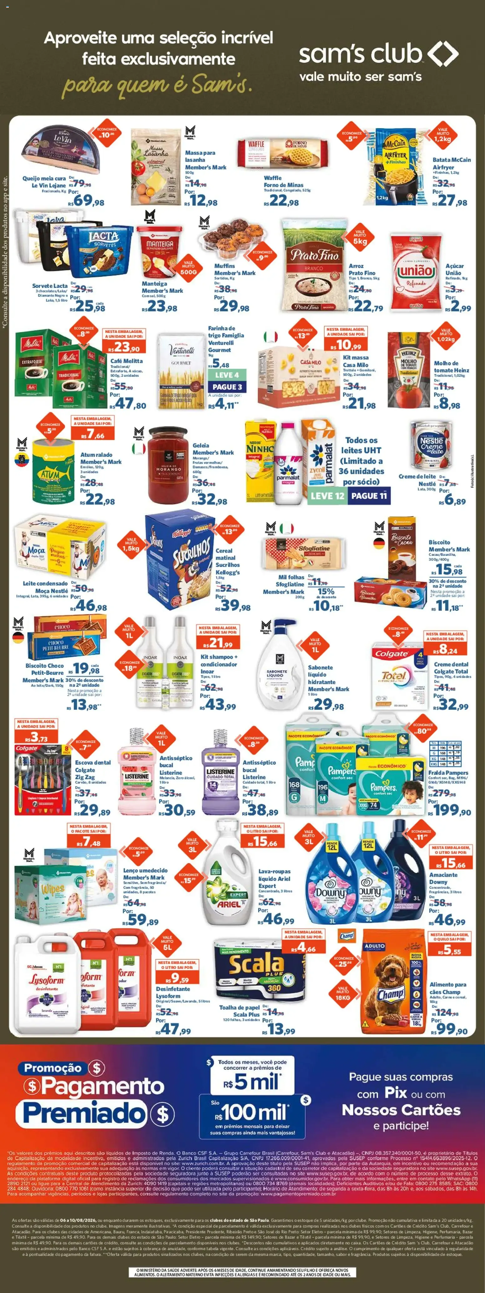 Encarte de Sam's Club - Dia dos Pais - Ofertas válidas de 06 a 10/08/2026 6 de agosto até 10 de agosto 2026 - Pagina 2