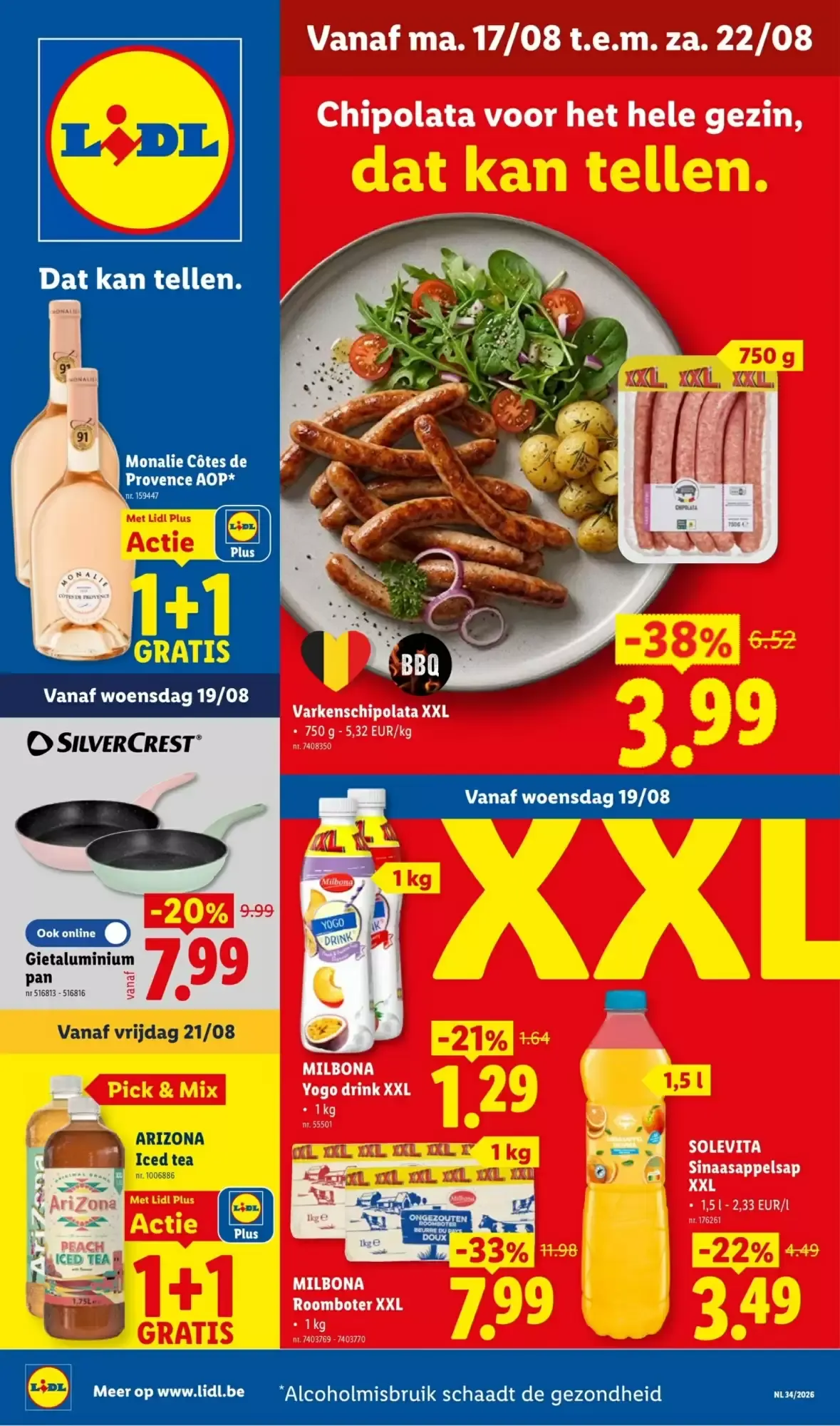 Lidl folder week 34 van 17 augustus tot 22 augustus 2026 - folder pagina 1