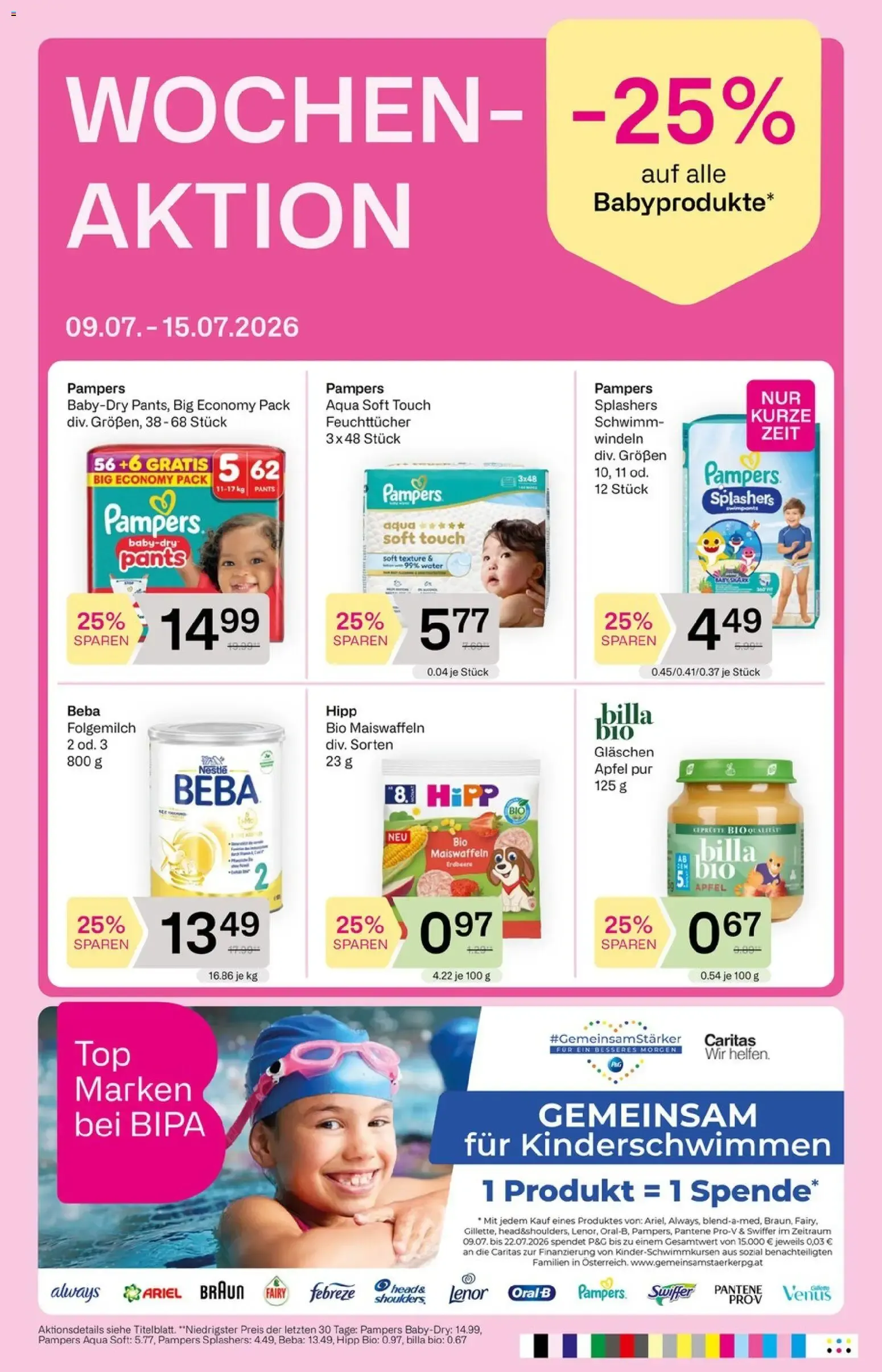 Bipa Flugblatt von 09.07.2026 - Aktuelle Angebote von 9. Juli bis 22. Juli 2026 - Flugblätt seite 4