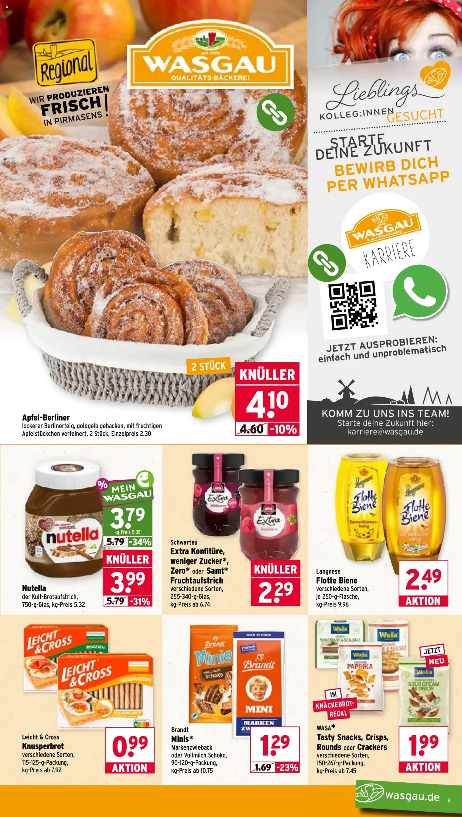 Wasgau Prospekt (ab 19.10.2026) zum Blättern von 19. Oktober bis 24. Oktober 2026 - Prospekt seite 9