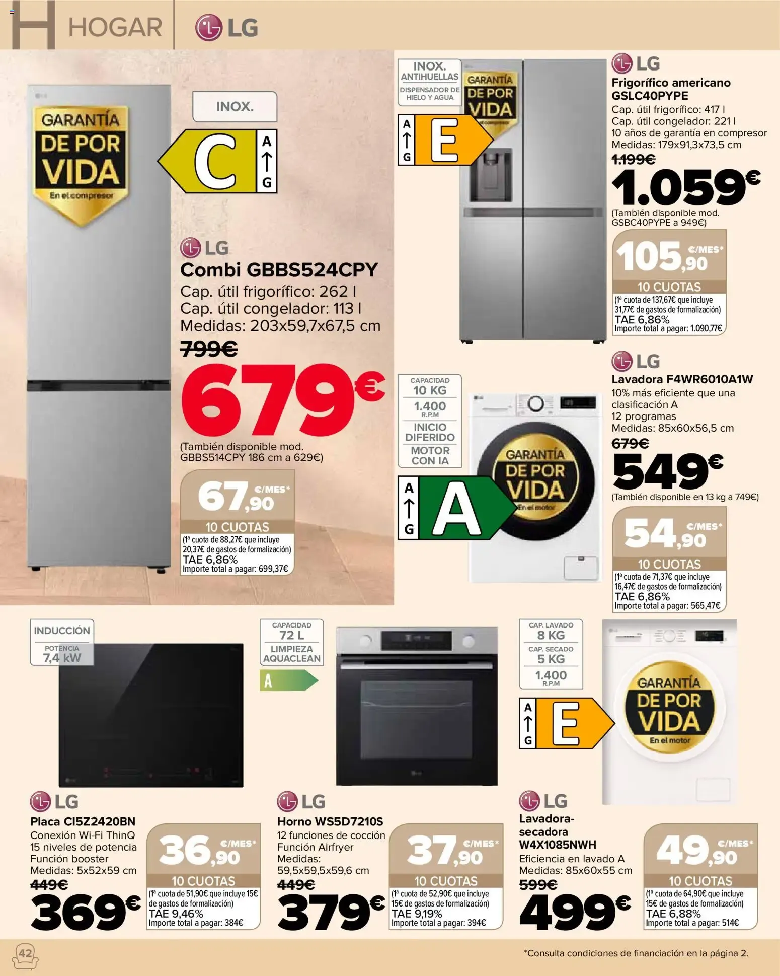Catálogo de Carrefour Hogar del 22/09/2026 | Catálogo 22 de septiembre al 21 de octubre 2026 - Página 42