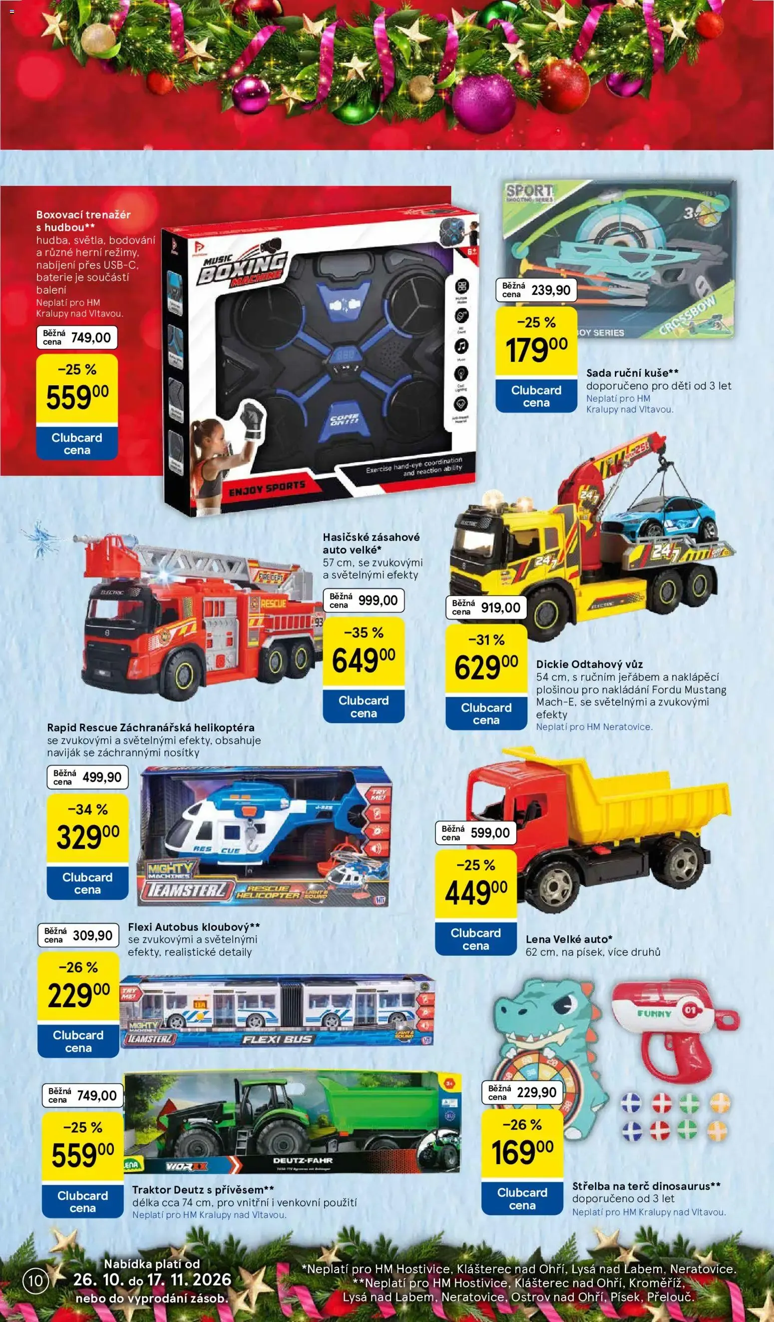 TESCO Vánoční katalog hraček - 26. října 17. listopadu 2026 - Page 10