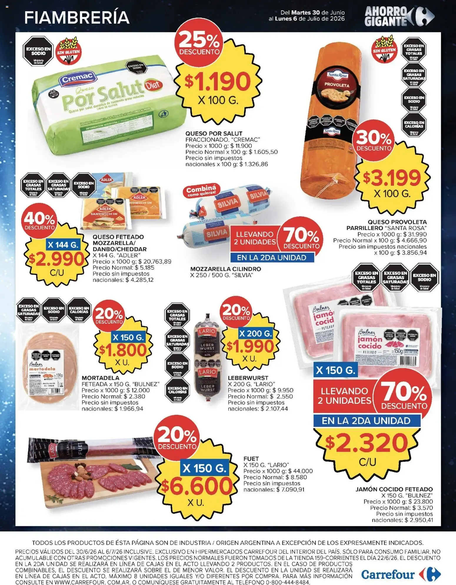 Ofertas de Carrefour - Ahorro Gigante 30 de junio al 6 de julio 2026 - Página 10 del catálogo