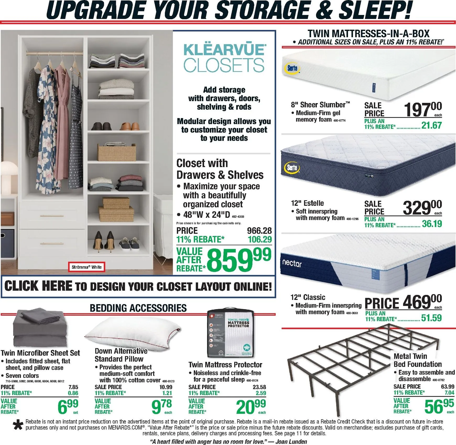 Weekly promotion Menards Labor Day Sale - 11% Rebate spanning from August 27 to September 7 2026 - Page 14 for Catalogue 365