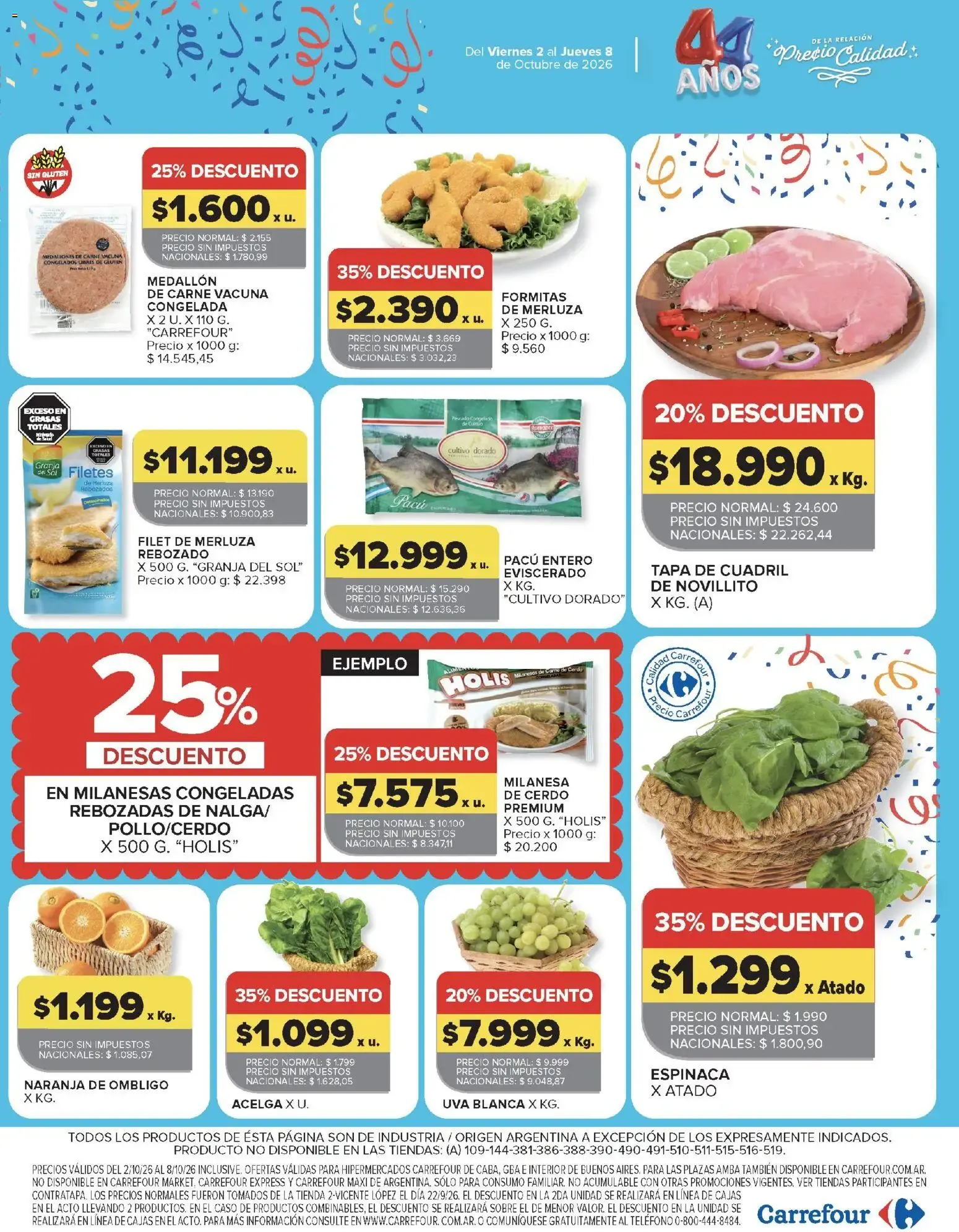Ofertas de Carrefour Ofertas || del 02/10/2026 - 08/10/2026 || Promociones 2 de octubre al 8 de octubre 2026 - Página 18 del catálogo