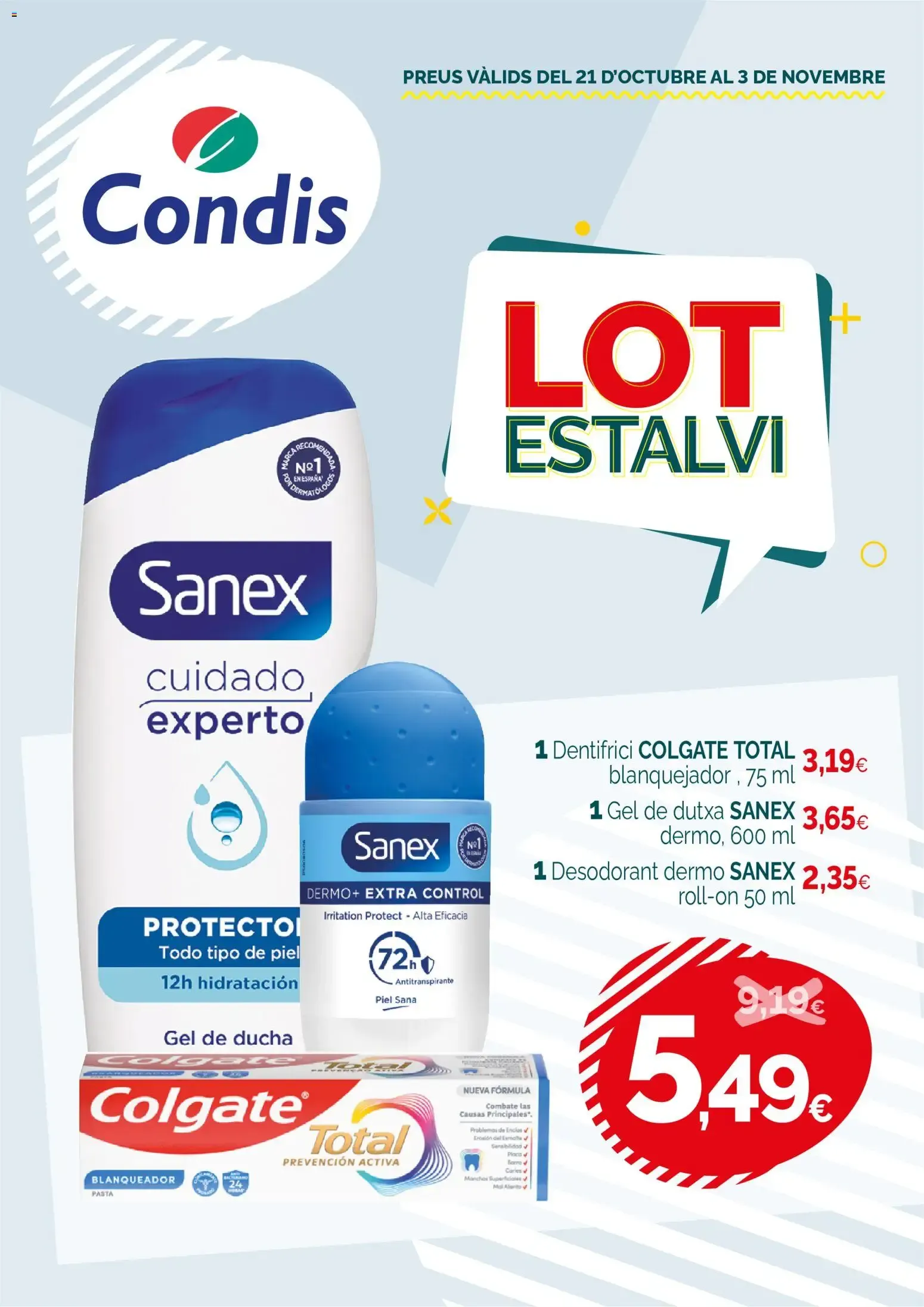 Catálogo de Condis - Lot Estalvi 21 de octubre al 3 de noviembre 2026 - Página 1
