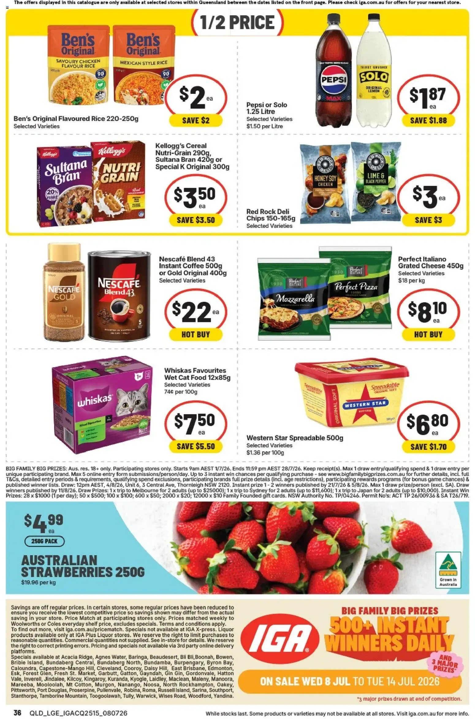 IGA Big Family Big Prizes - Catalogue valid from 8 July to 14 July 2026 - page 32