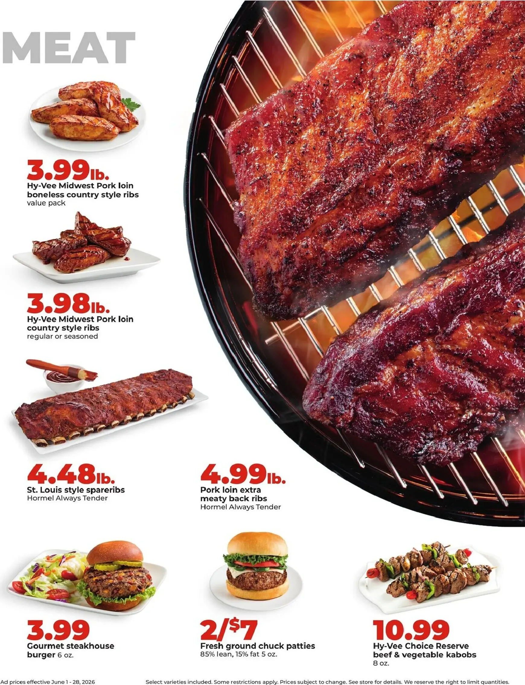 Weekly promotion Current Hy Vee - Deals Good All Month Long leaflet valid from Monday 06/01/2026 to Sunday 06/28/2026 spanning from June 1 to June 28 2026 - Page 15 for Catalogue 365