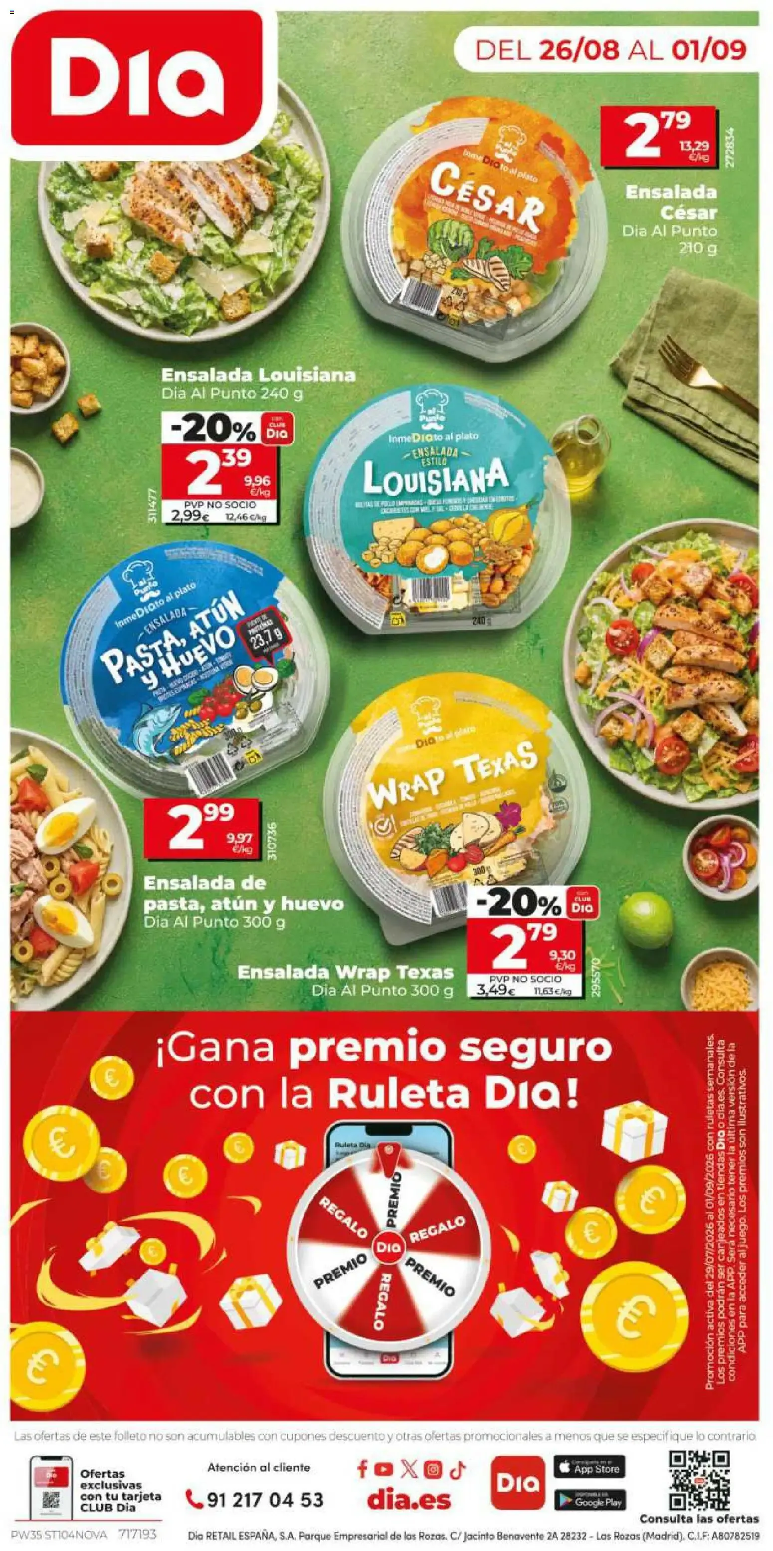 Catálogo de Dia - folleto del 26/08/2026 | Ofertas 26 de agosto al 1 de septiembre 2026 - Página 12