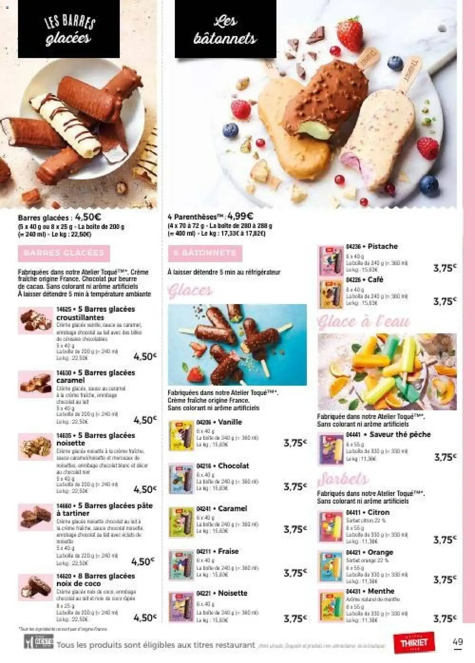 Thiriet - Catalogue automne à partir du 30/09/2026 - promo en ligne du 30 septembre au 31 décembre 2026 - Catalogue page 49