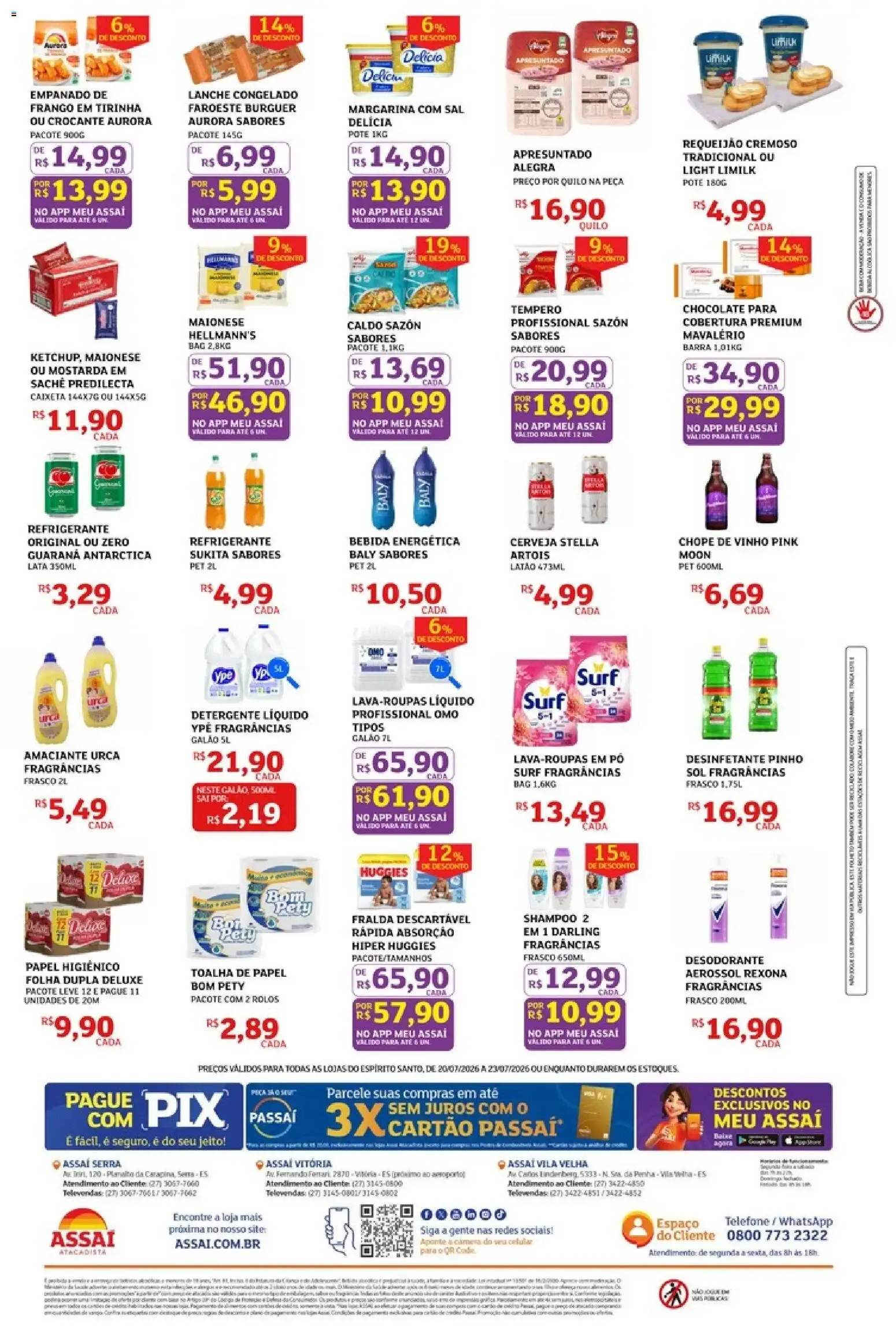 Encarte de Assaí Atacadista ofertas - ES de 20/07/2026 | Promoções Online 20 de julho até 23 de julho 2026 - Pagina 2
