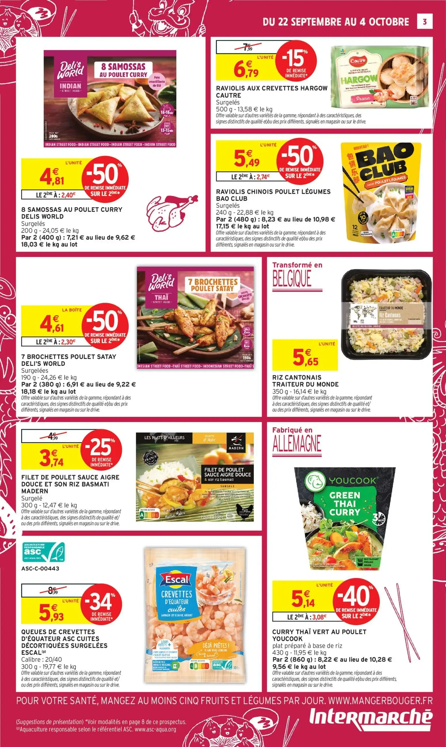 Intermarché Saveurs d'asie à partir du 22/09/2026 - promo en ligne du 22 septembre au 4 octobre 2026 - Catalogue page 3