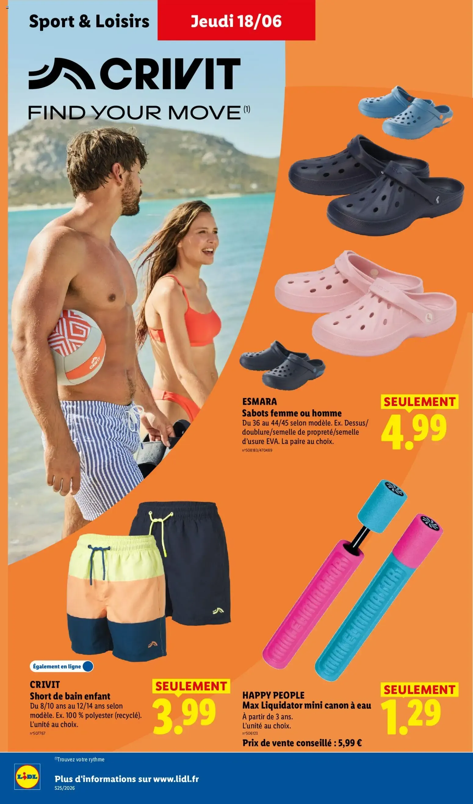 Catalogue LIDL L'ÉTÉ IMBATTABLE du 18 juin au 24 juin 2026 - Catalogue page 32