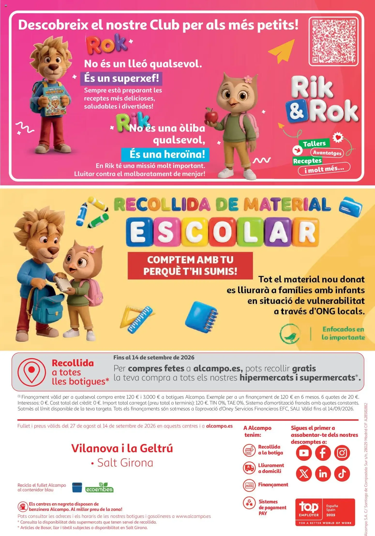 Catálogo de Alcampo: Tornada a l'escola 27 de agosto al 14 de septiembre 2026 - Página 24