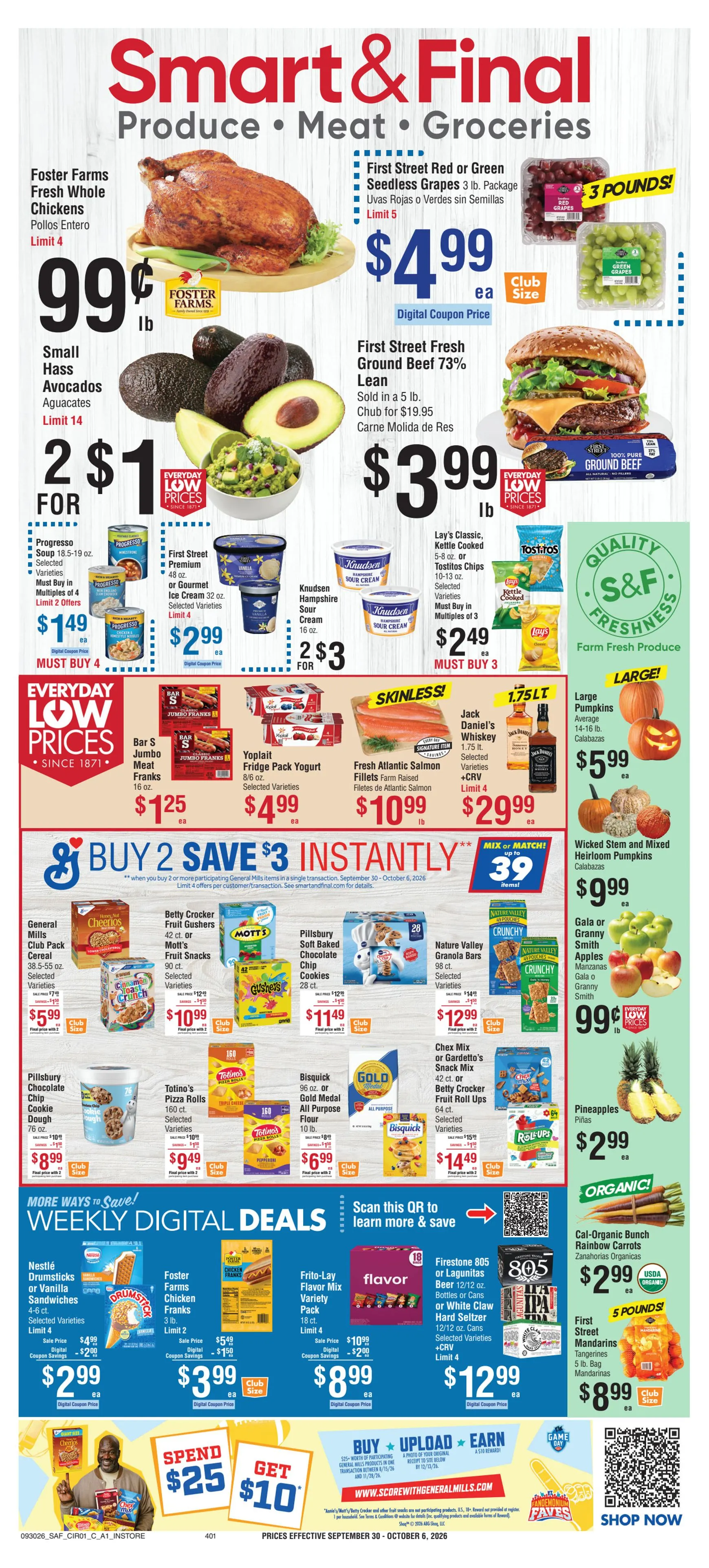 Smart & Final Produce • Meat • Groceries