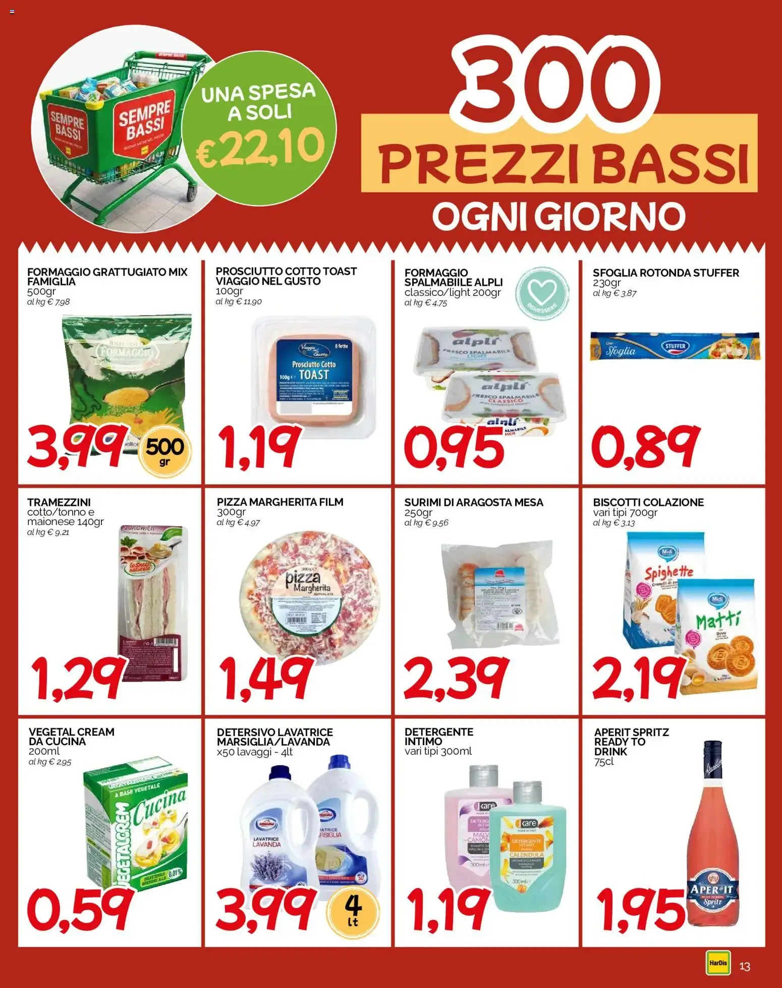 HarDis volantino dal 29/10/2026 - online Offerte da 29 ottobre a 8 novembre di 2026 - Pagina del volantino 13
