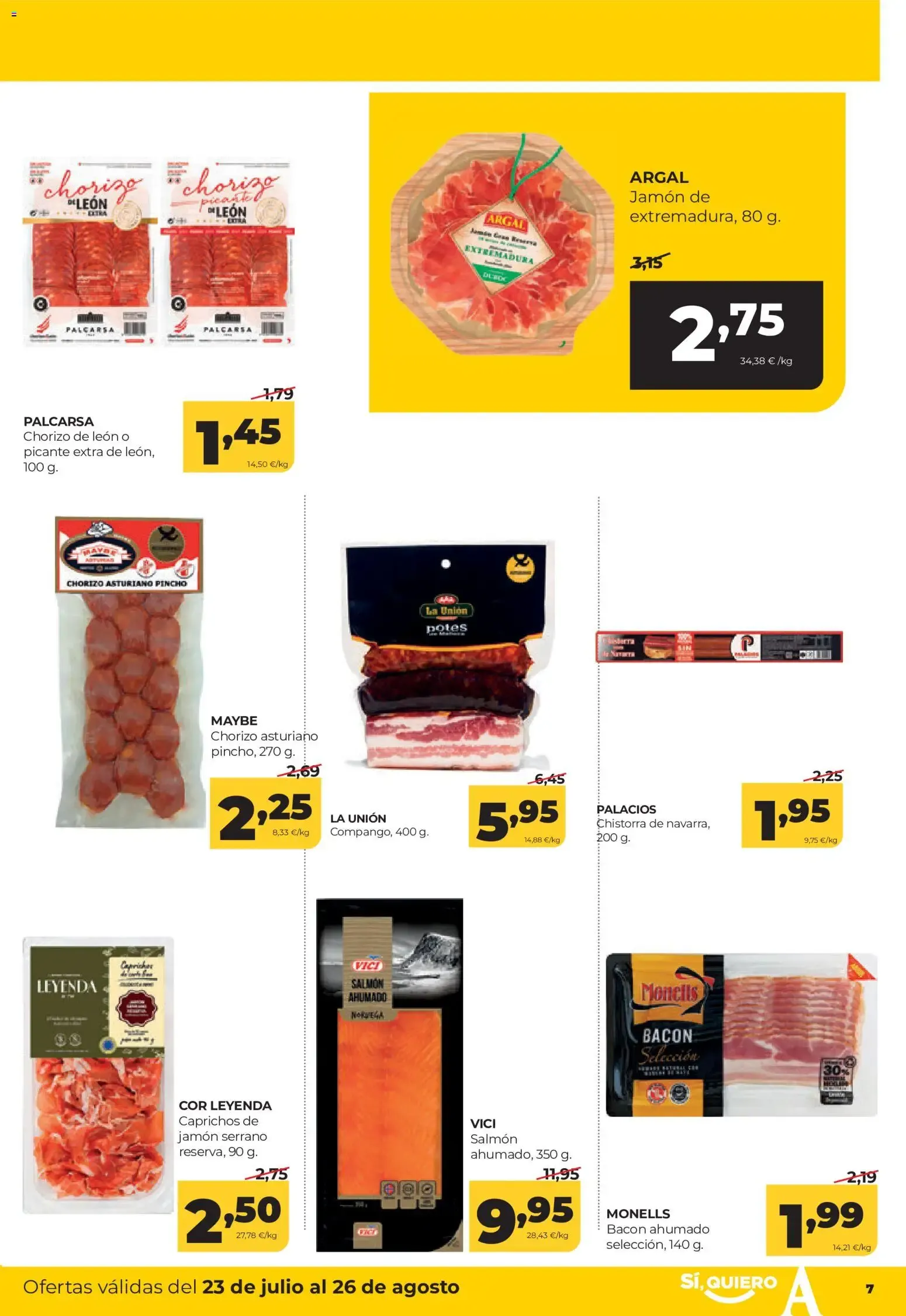 Catálogo de Alimerka: Ofertas válidas en Castilla y León y Galicia del 23 de julio al 26 de agosto 23 de julio al 26 de agosto 2026 - Página 7