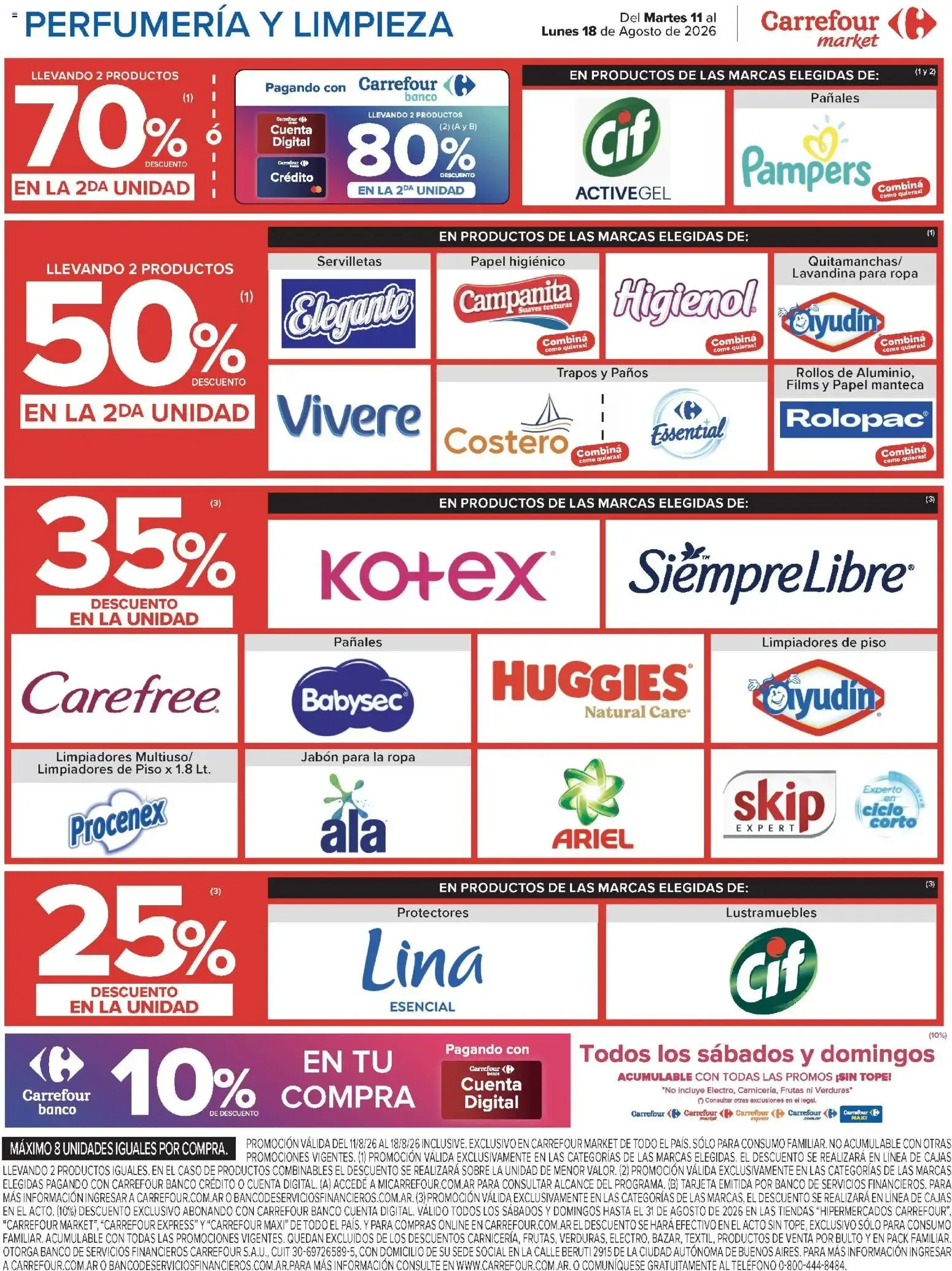 Ofertas de Carrefour ofertas || del 11/08/2026 - 18/08/2026 || Promociones 11 de agosto al 18 de agosto 2026 - Página 50 del catálogo