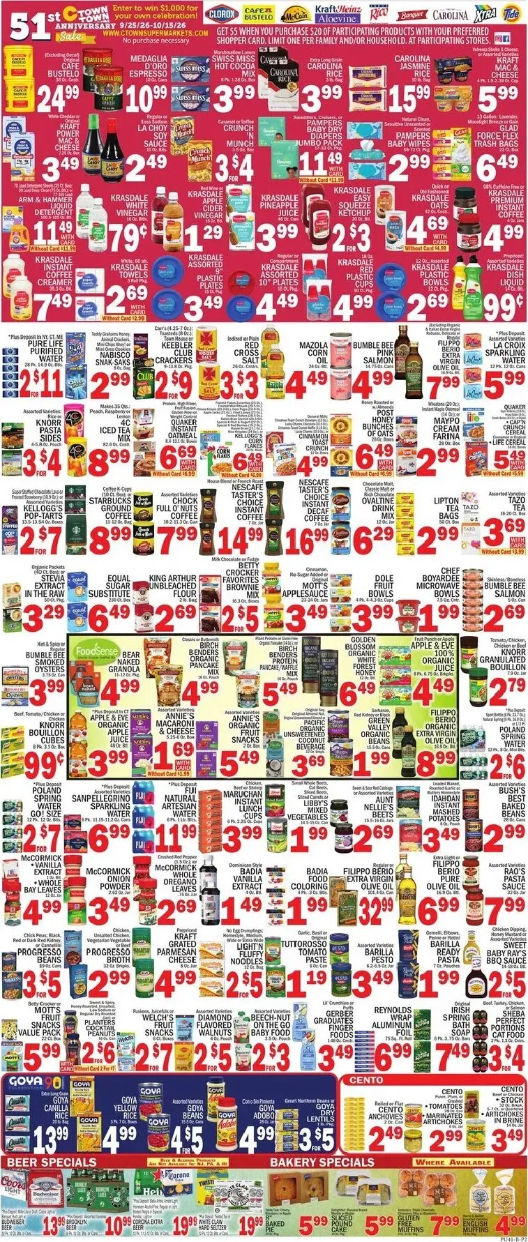 Weekly ad Current CTown leaflet valid from Friday 10/09/2026 to Thursday 10/15/2026 from October 9 to October 15 2026 - Page 2