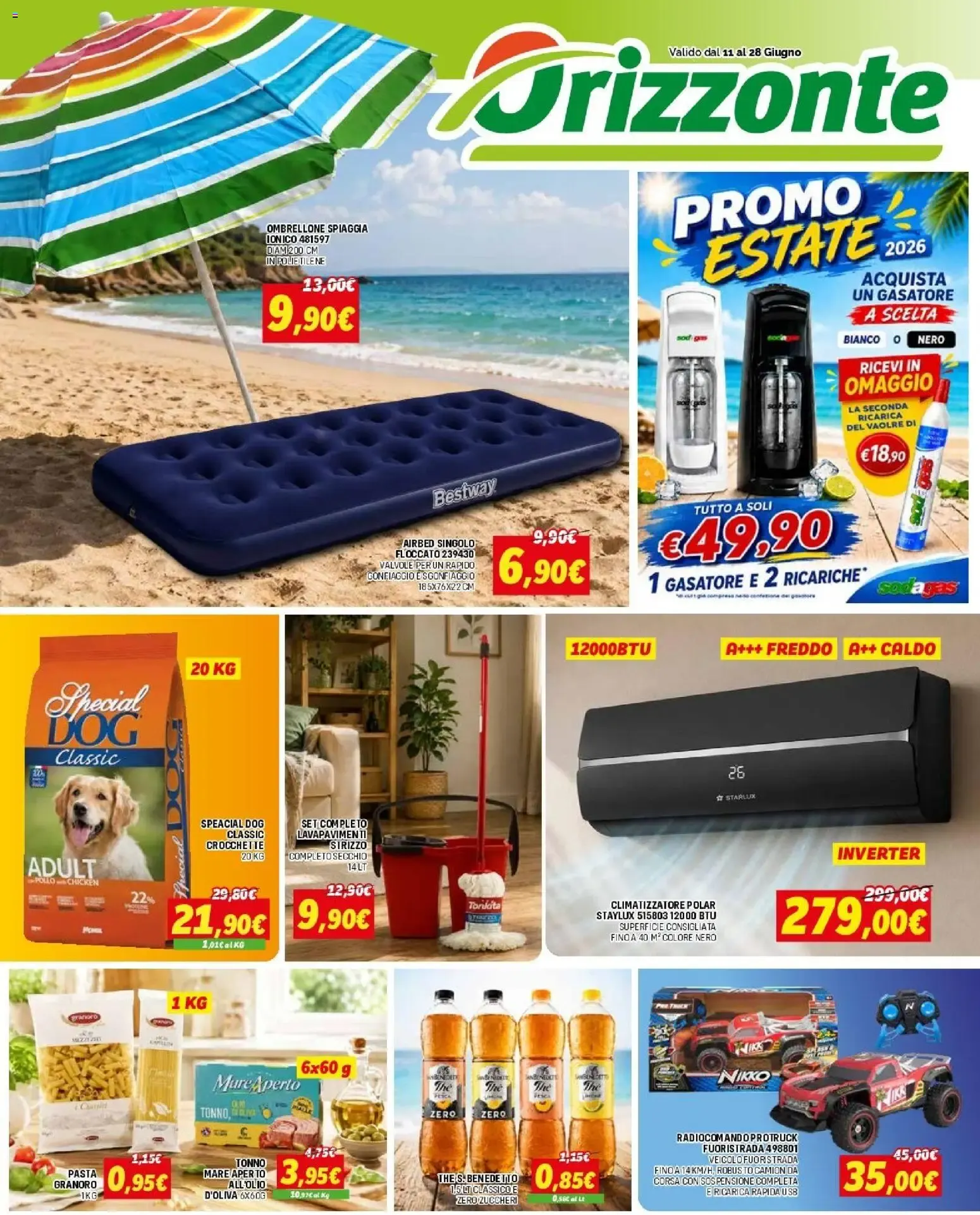 Nuovo Orizzonte volantino dal 11/06/2026 > offerte anteprima 🛍️ da 11 giugno a 28 giugno di 2026 - Pagina del volantino 1