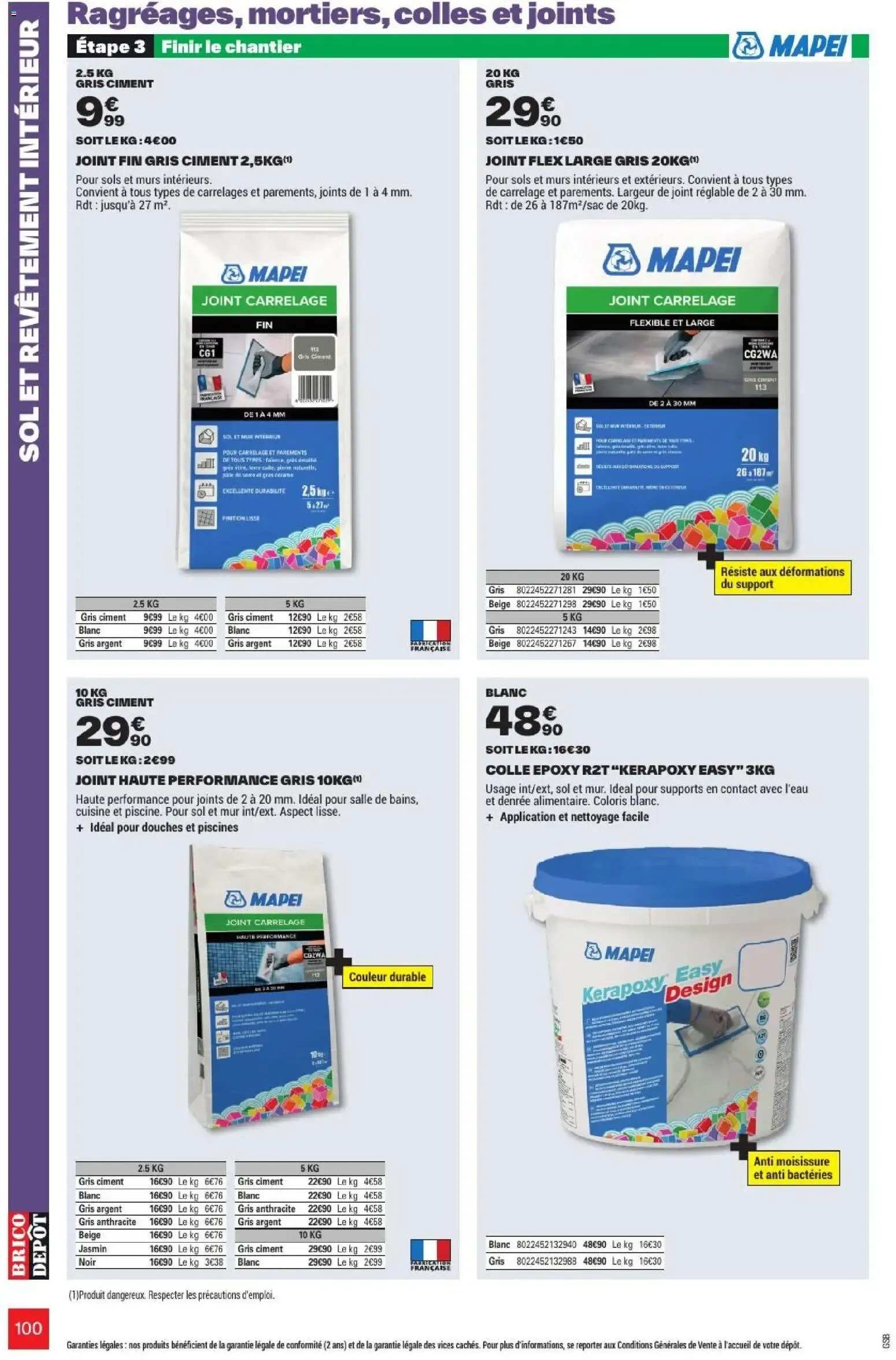 L'OFFICIEL DU BRICOLAGE - Automne du 17 septembre au 1 octobre 2026 - Catalogue page 100