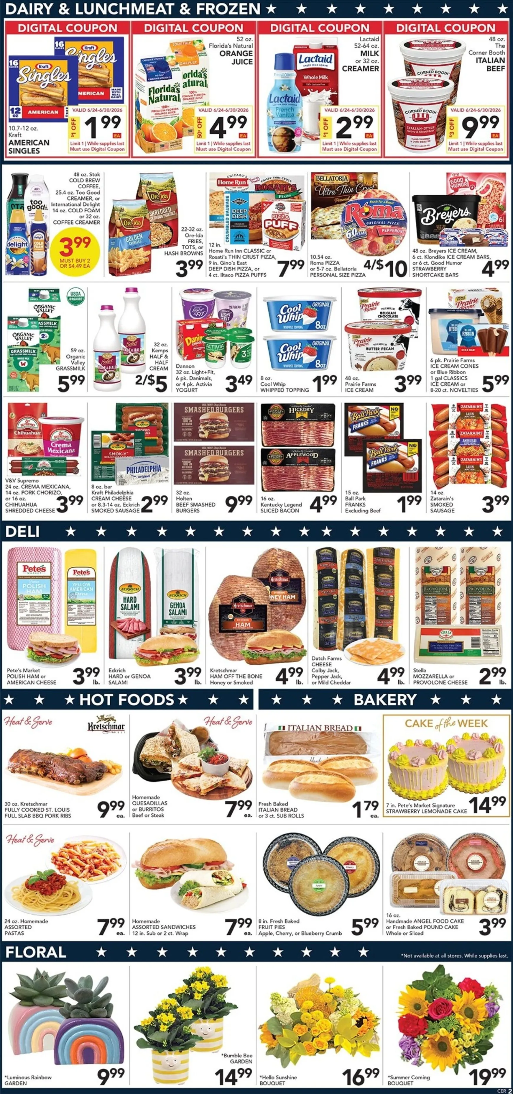 Weekly ad Current Pete's Fresh Market - Cermak & Rockwell leaflet valid from Wednesday 06/24/2026 to Tuesday 06/30/2026 from June 24 to June 30 2026 - Page 2