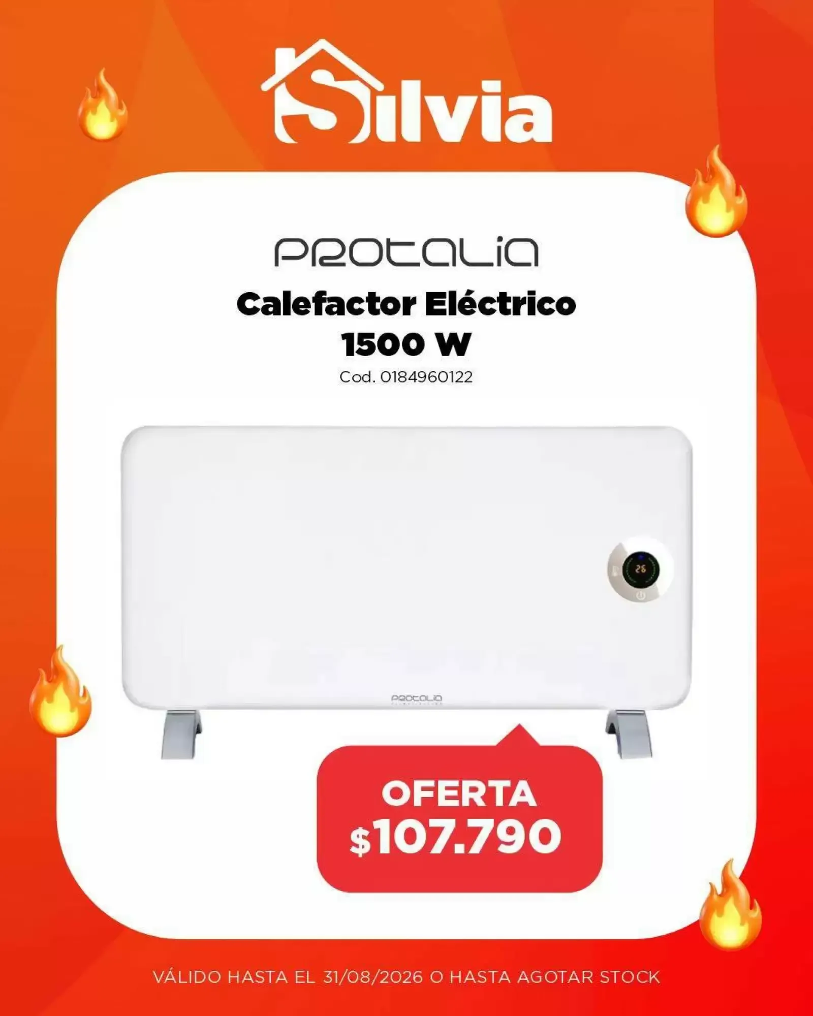Ofertas de Silvia Climatizá tu hogar! 6 de agosto al 31 de agosto 2026 - Página 8 del catálogo