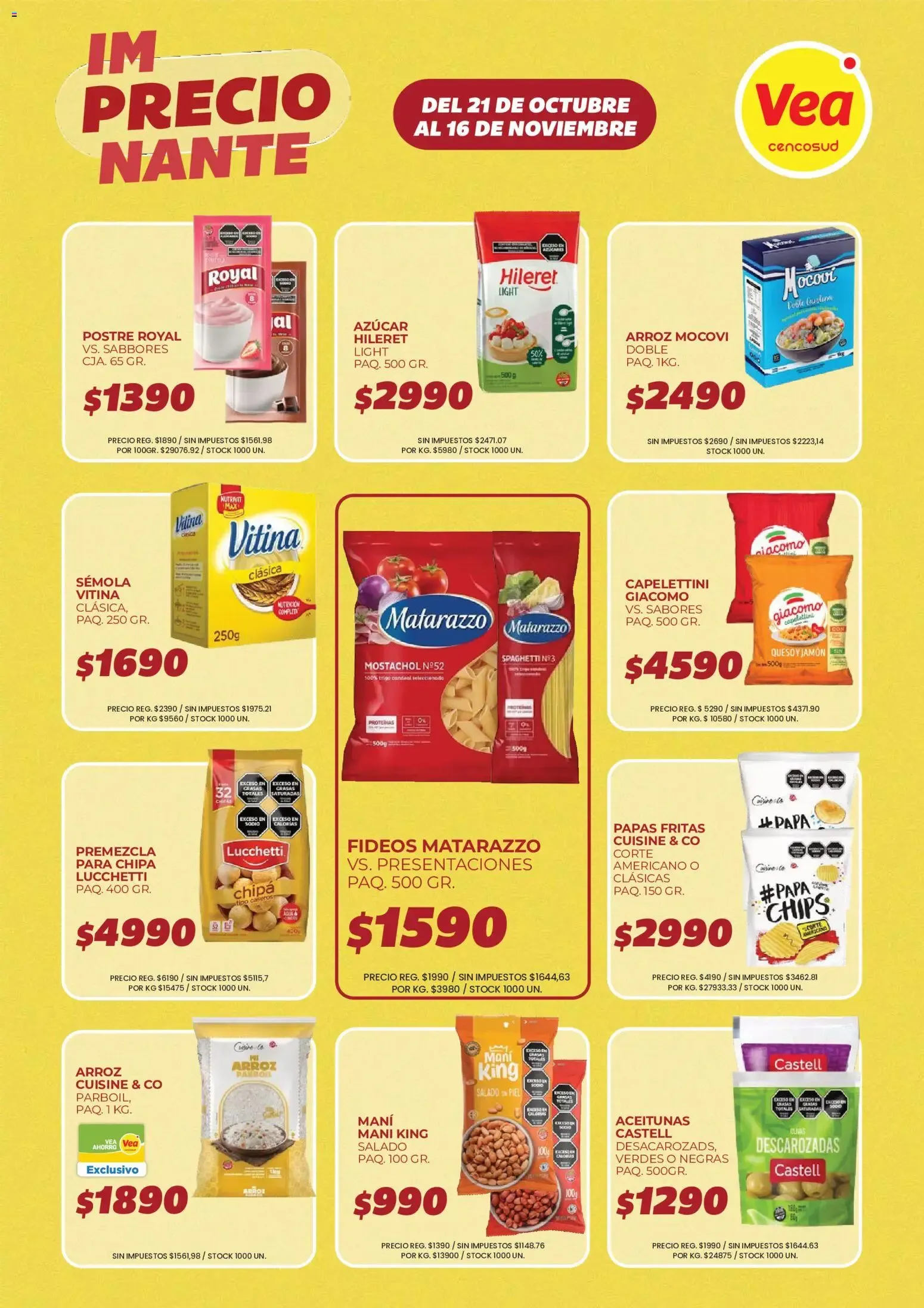 Ofertas de Vea - ImPRECIOnante Cuyo del 21/10/2026 - 16/11/2026 21 de octubre al 16 de noviembre 2026 - Página 5 del catálogo