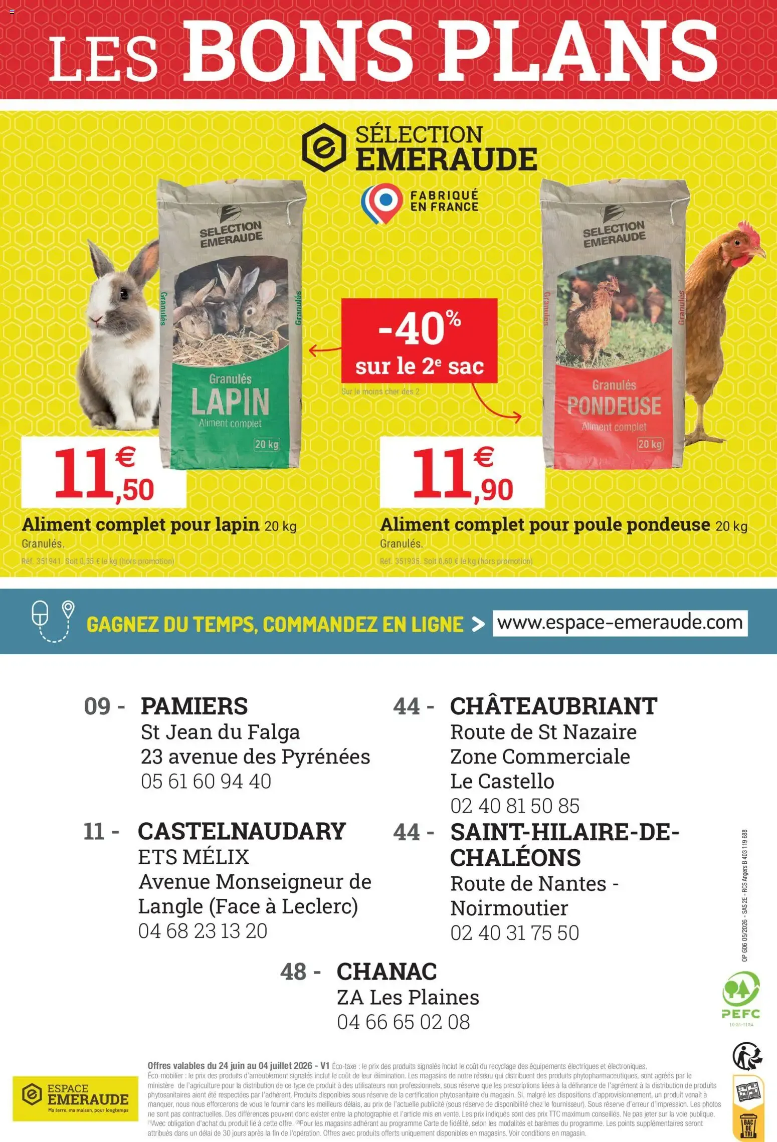 Espace Emeraude - Les Bons Plans : Préparez l'été chez vous du 24 juin au 4 juillet 2026 - Catalogue page 4