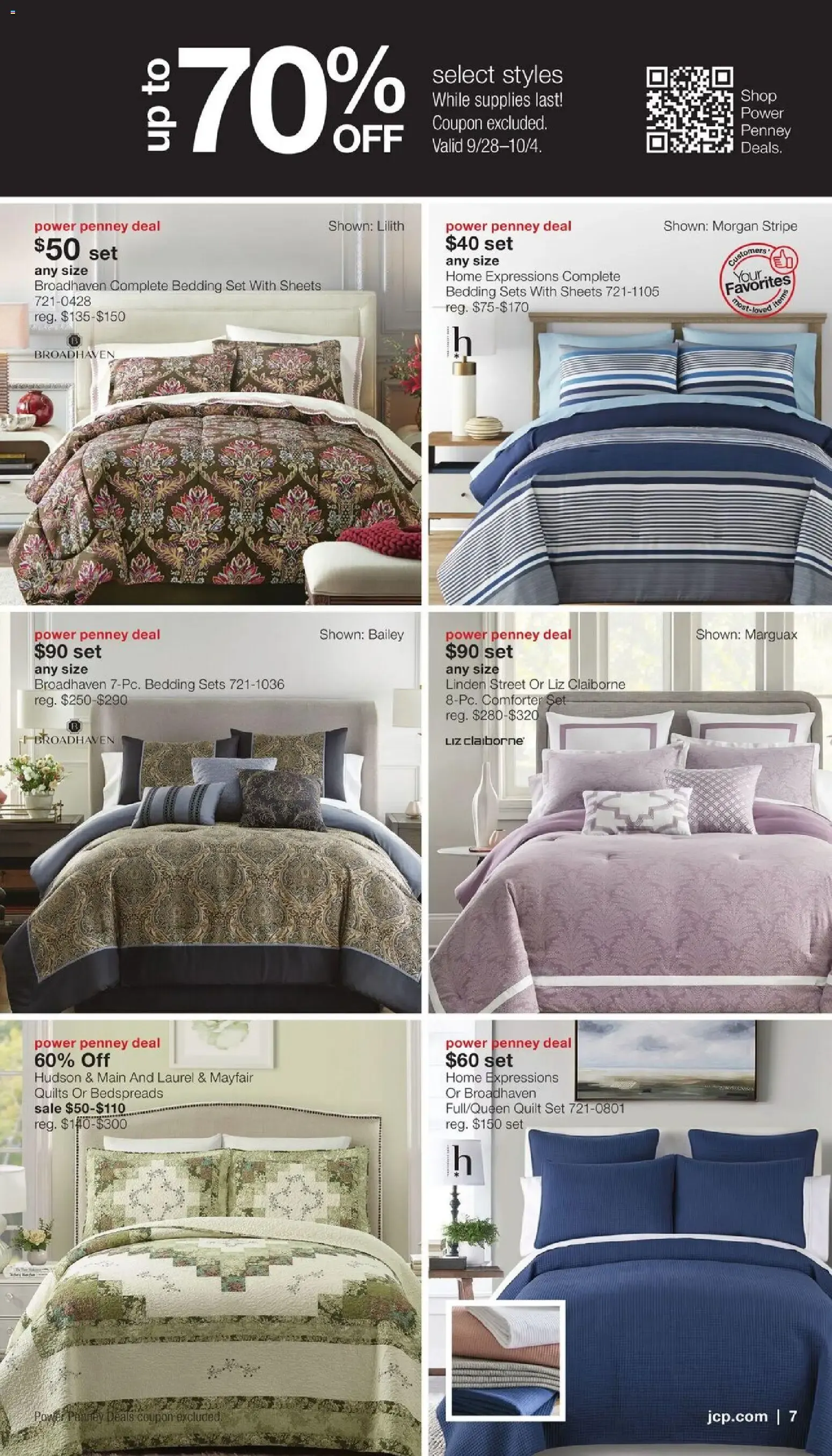 Weekly ad JCPenney Semi-Annual Home Sale from September 28 to October 25 2026 - Page 6