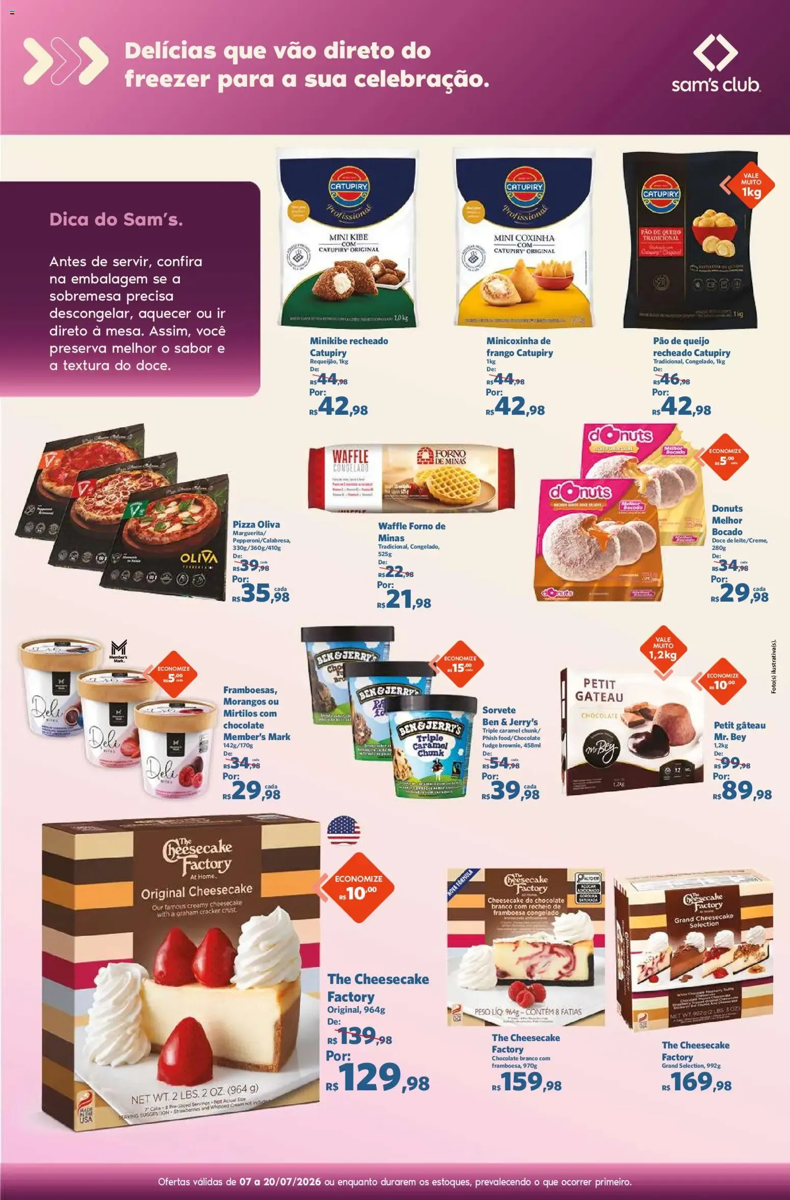 Encarte de Sam's Club ofertas Mundo das Delícias de 07/07/2026 | Promoções Online 7 de julho até 20 de julho 2026 - Pagina 9