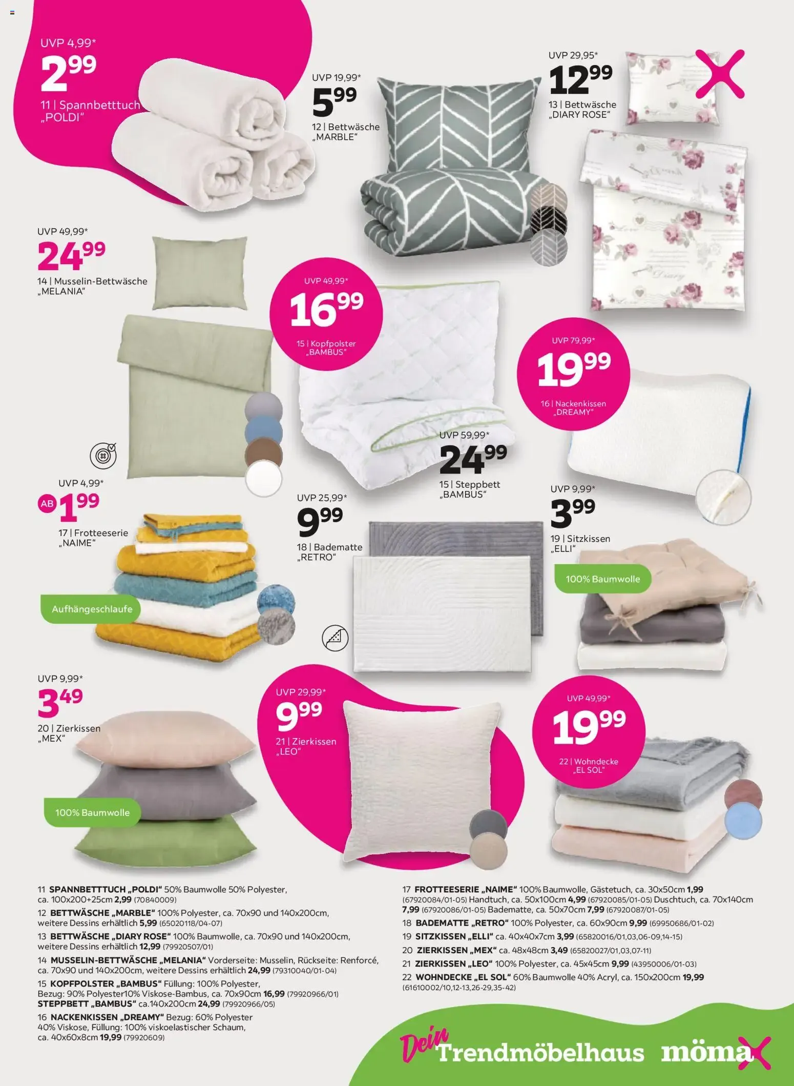 Mömax Trendbonus: Hasta 20% de descuento von 28. Juli bis 3. August 2026 - Flugblätt seite  15