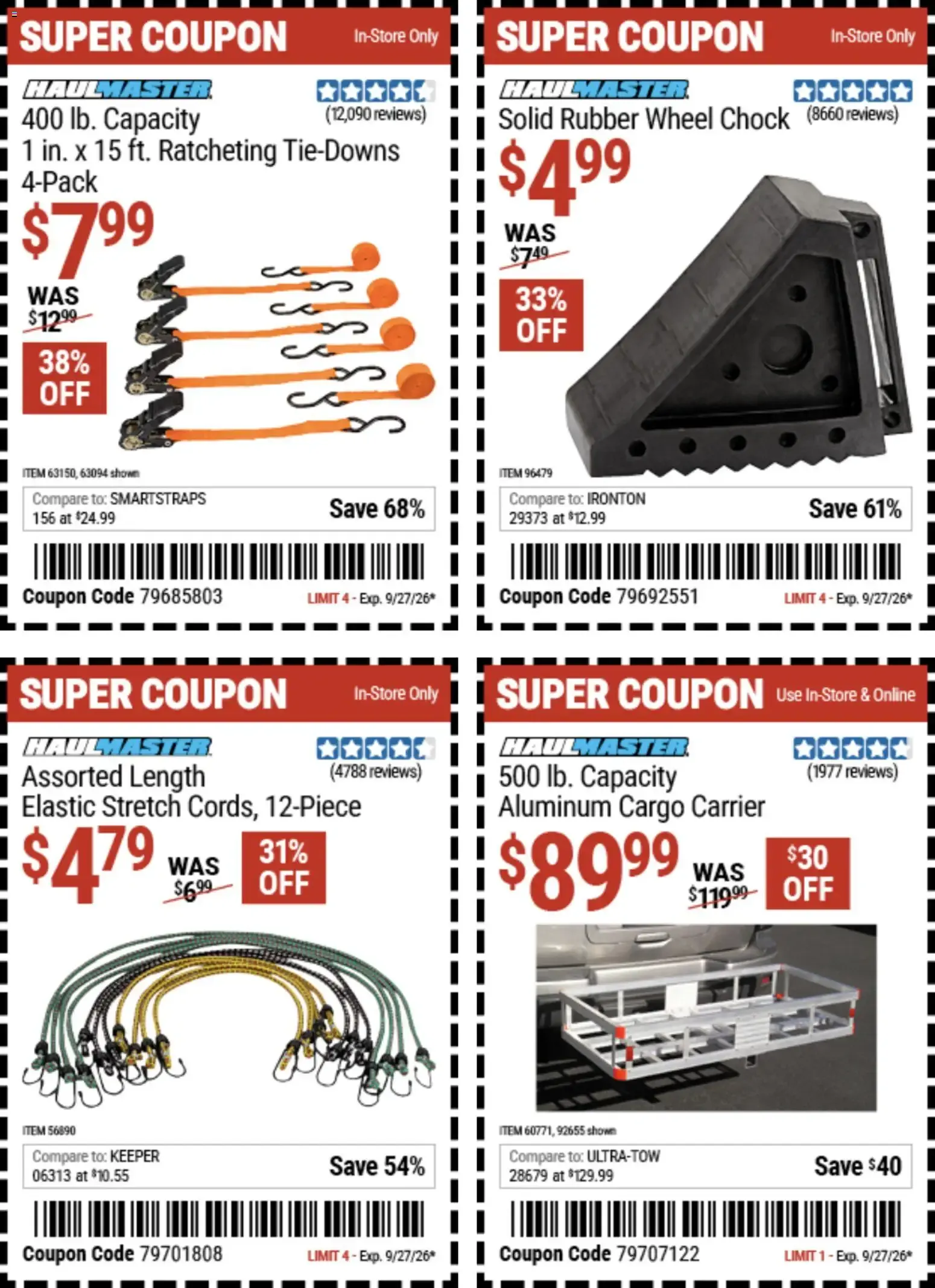 Weekly ad Harbor Freight Weekly Ad (09/14 - 09/27 2026) - Flyer from September 14 to September 27 2026 - Page 14