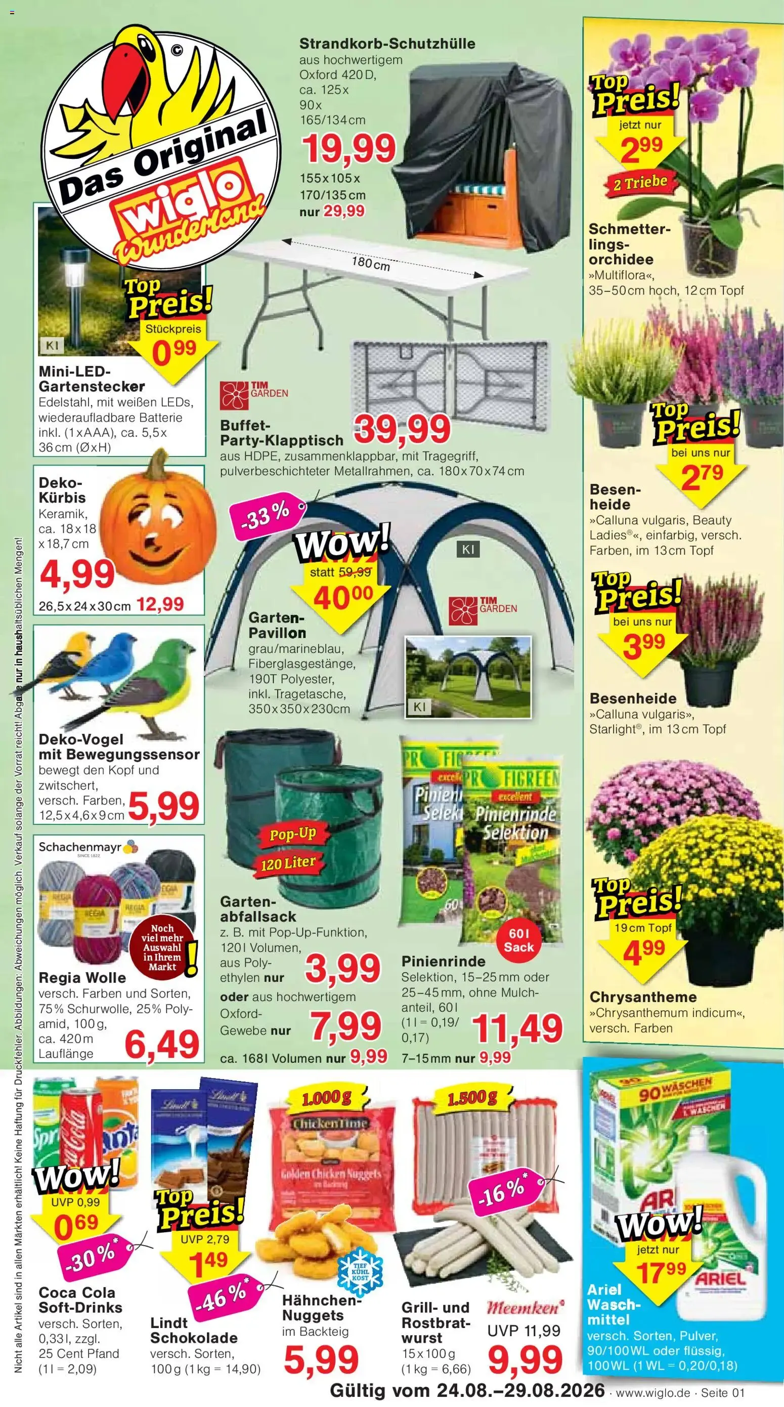 Wiglo Wunderland Prospekt vom 24.08.2026 – Angebote online