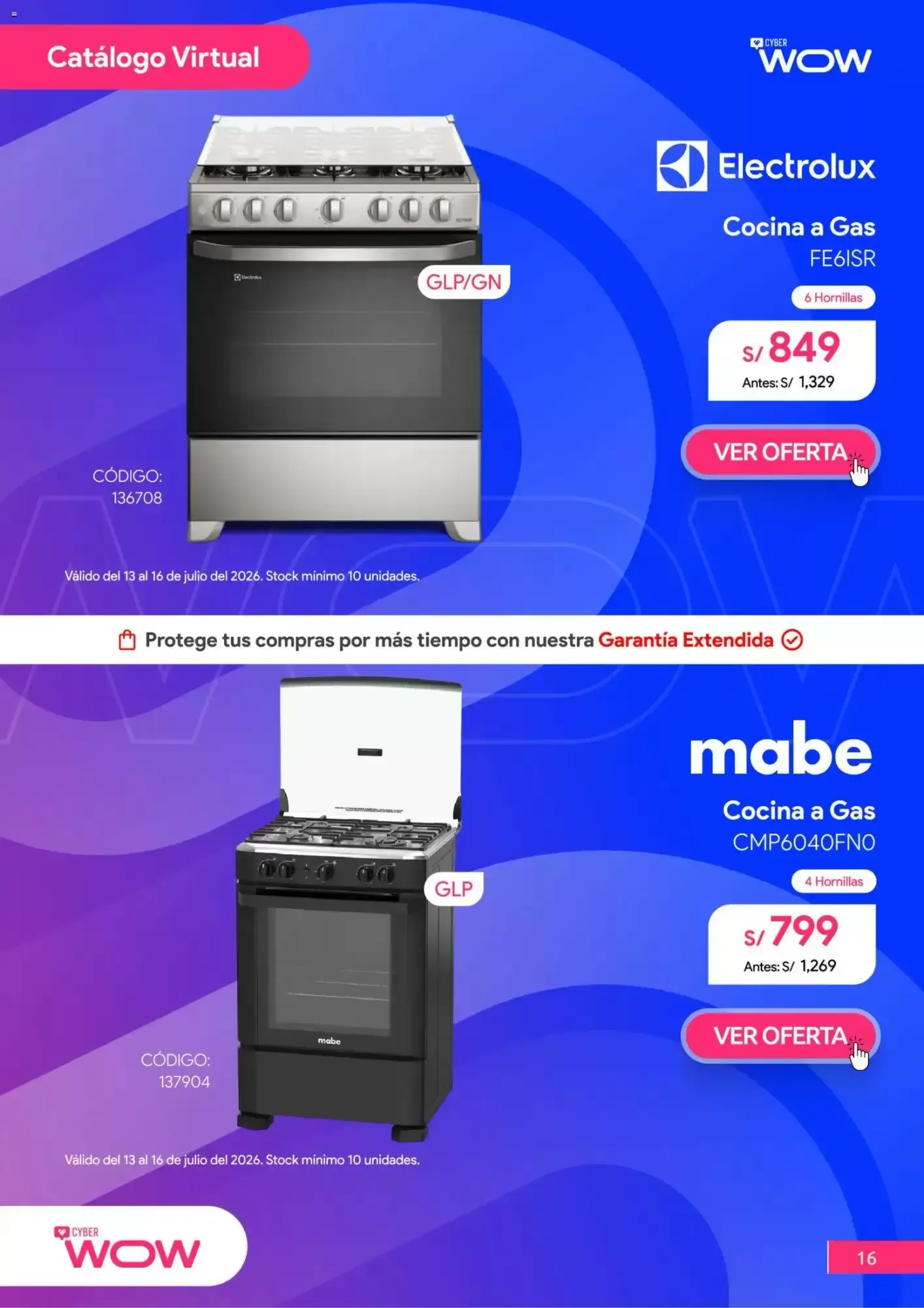 Catalogo de Catálogo Virtual Cyber WOW Hiraoka 13 de julio al 16 de julio 2026 - Pag 17