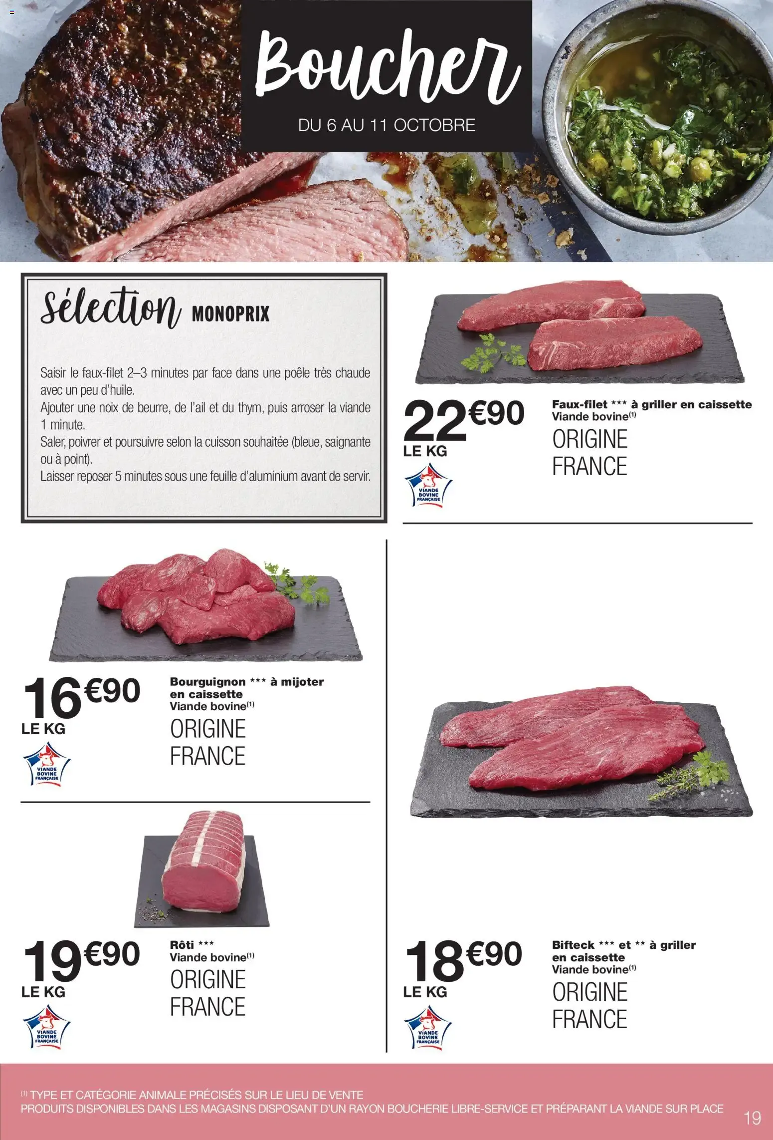 Monoprix - Les Petits Prix du 6 octobre au 18 octobre 2026 - Catalogue page 19